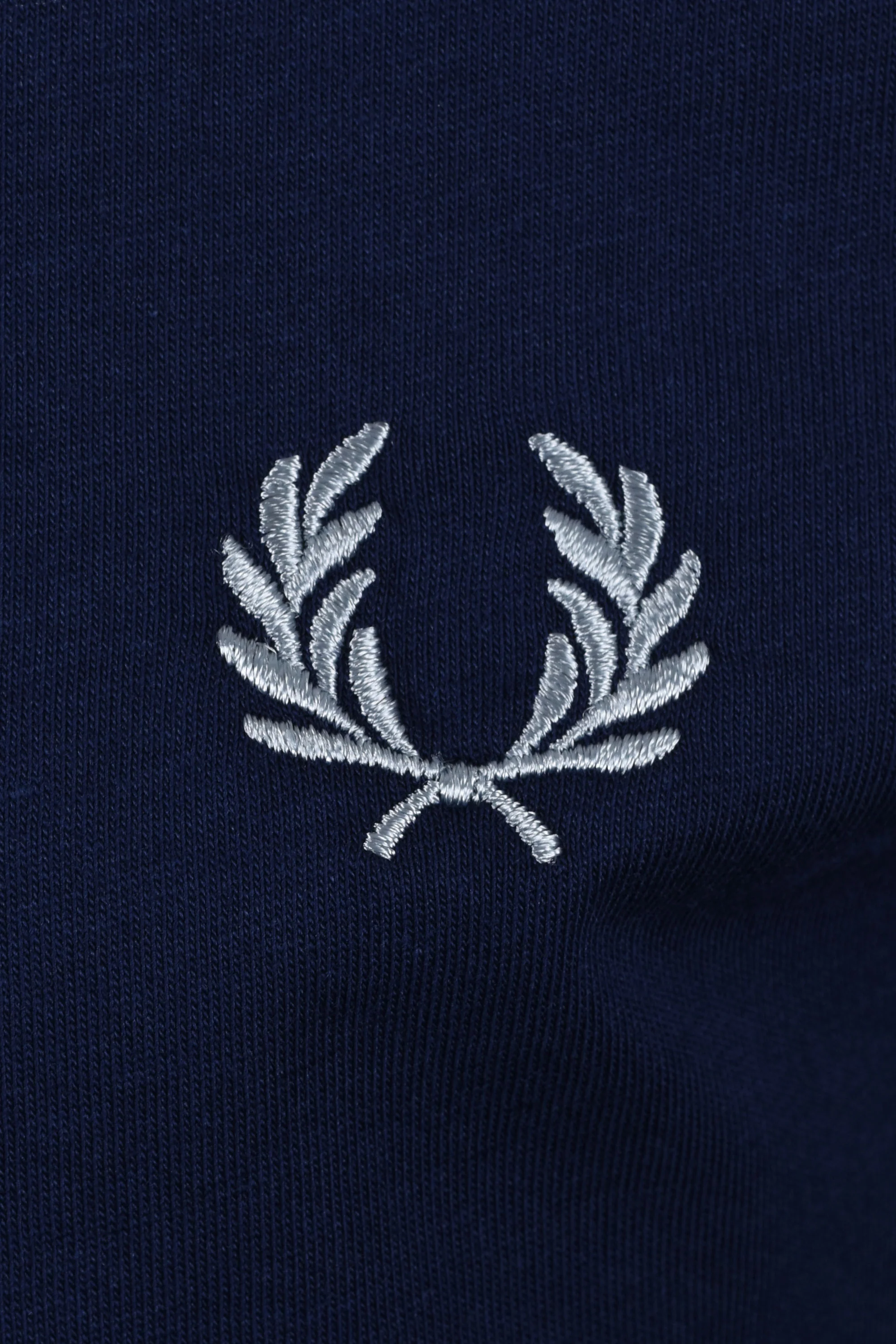FRED PERRY TWIN TIPPED TSHIRT FRENCH NAVY/GOLD/BLUE - Image 3