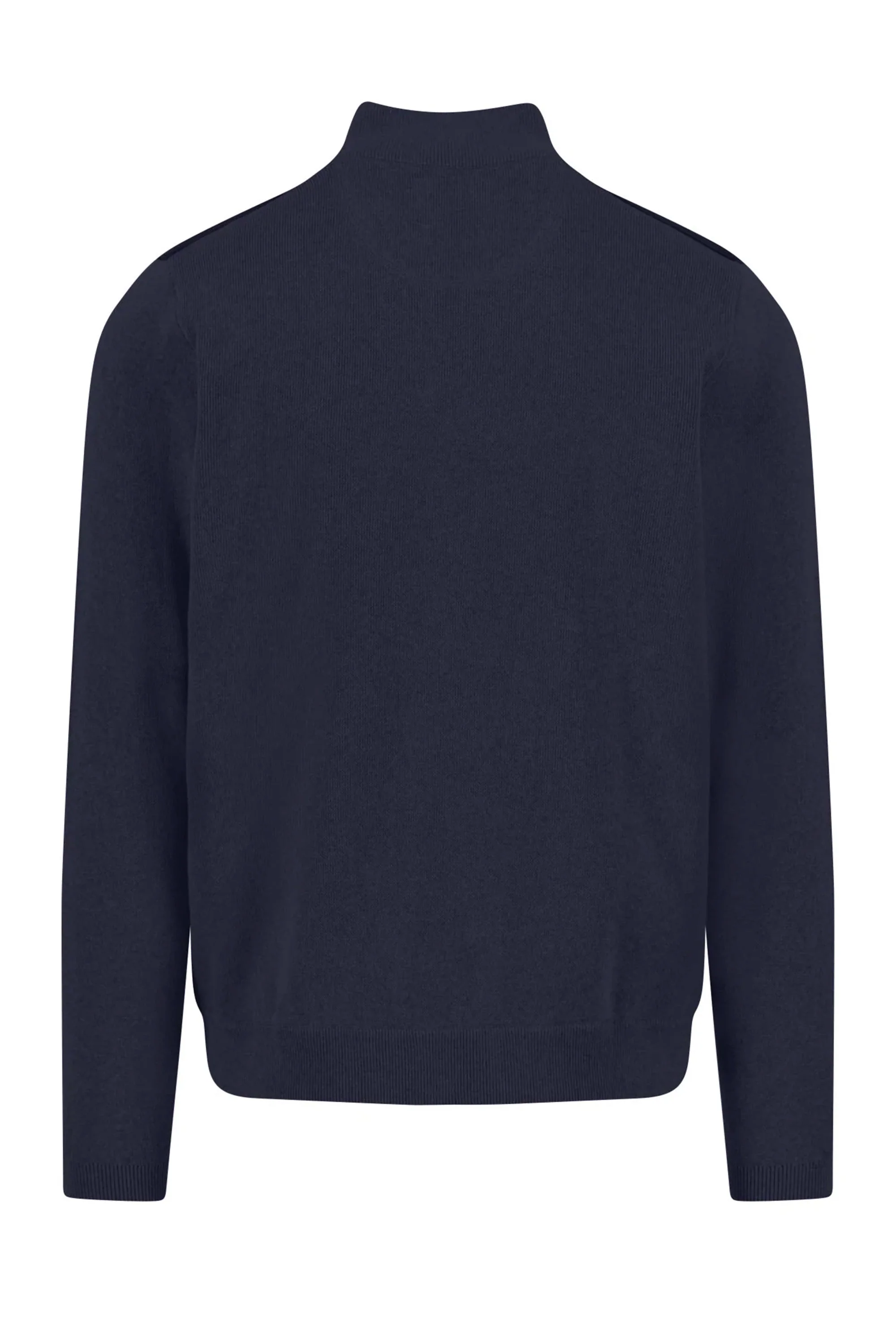 Fynch-Hatton Full-Zip Knitwear Navy - Image 2