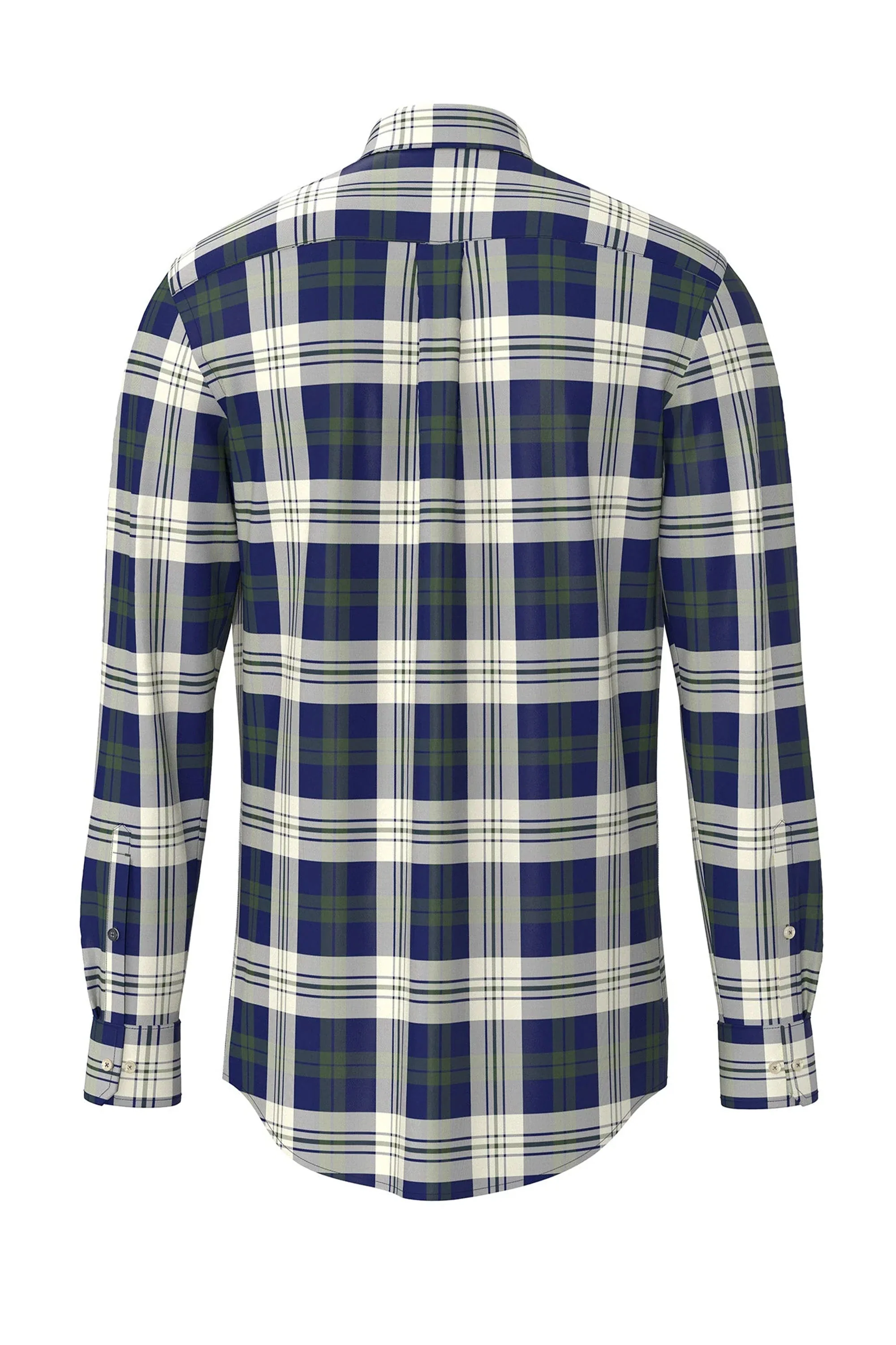 Fynch-Hatton Long Sleeved Shirt Dark Leaf - Image 2