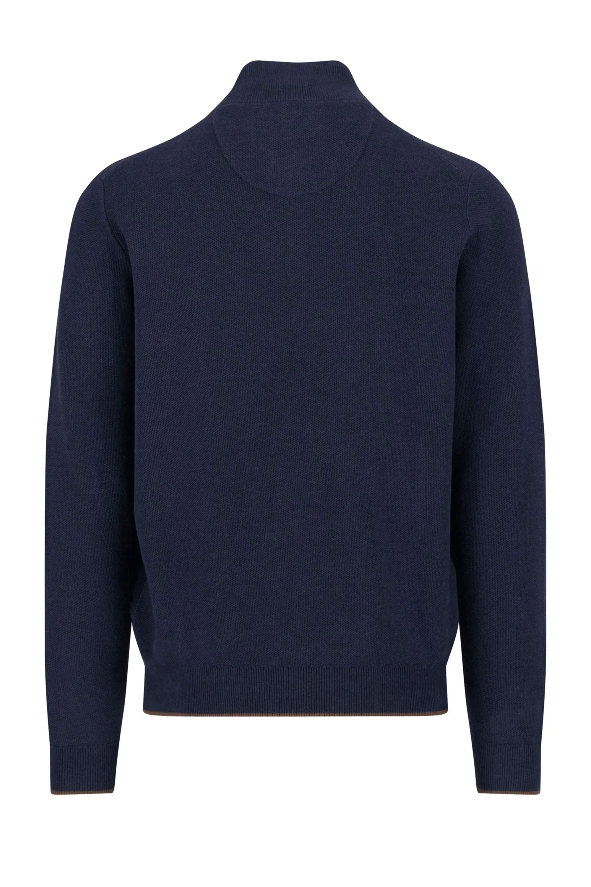 Fynch-Hatton Troyer Button Knitwear Navy - Image 2