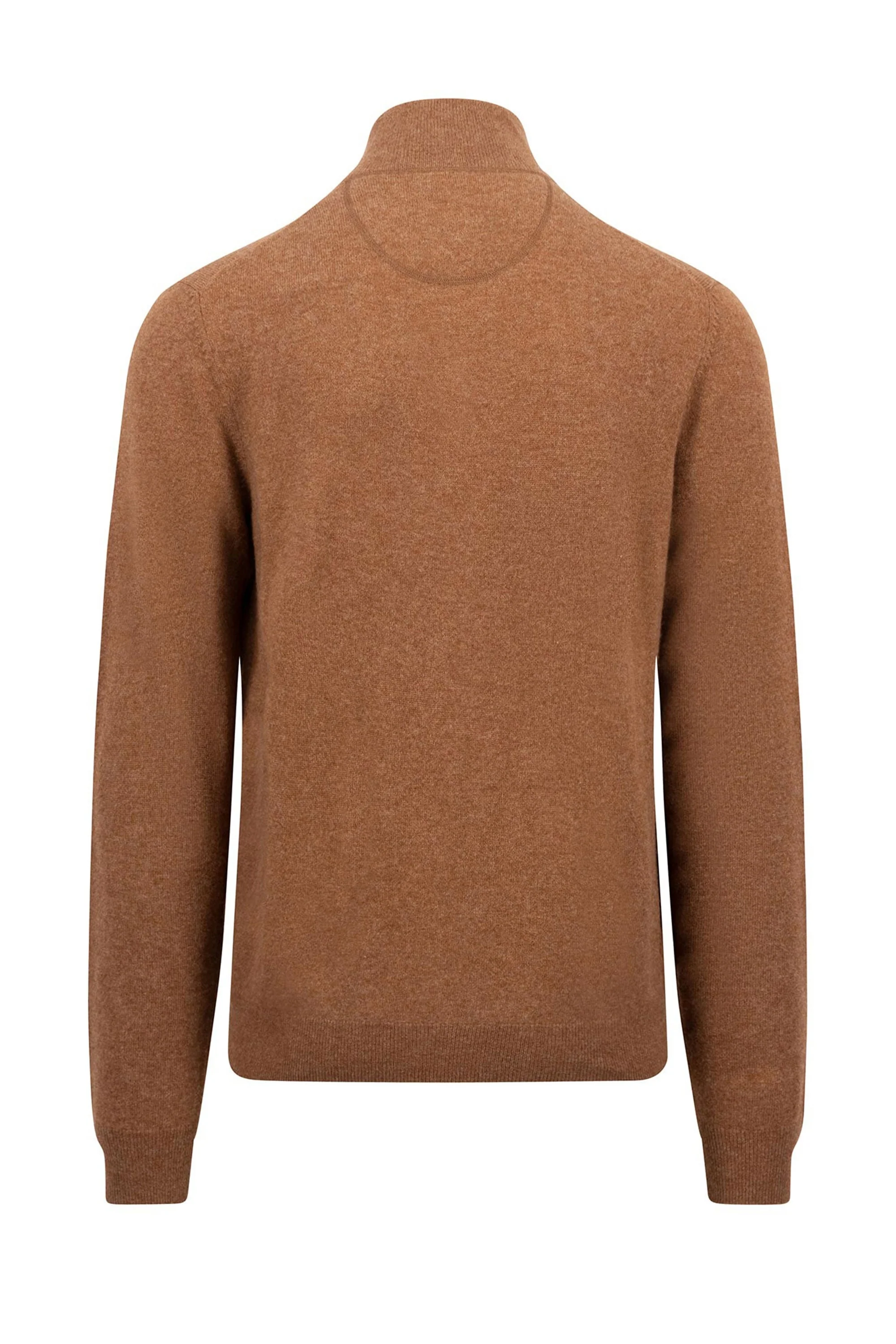 Fynch-Hatton Troyer Half Zip Knitwear Hazel - Image 2