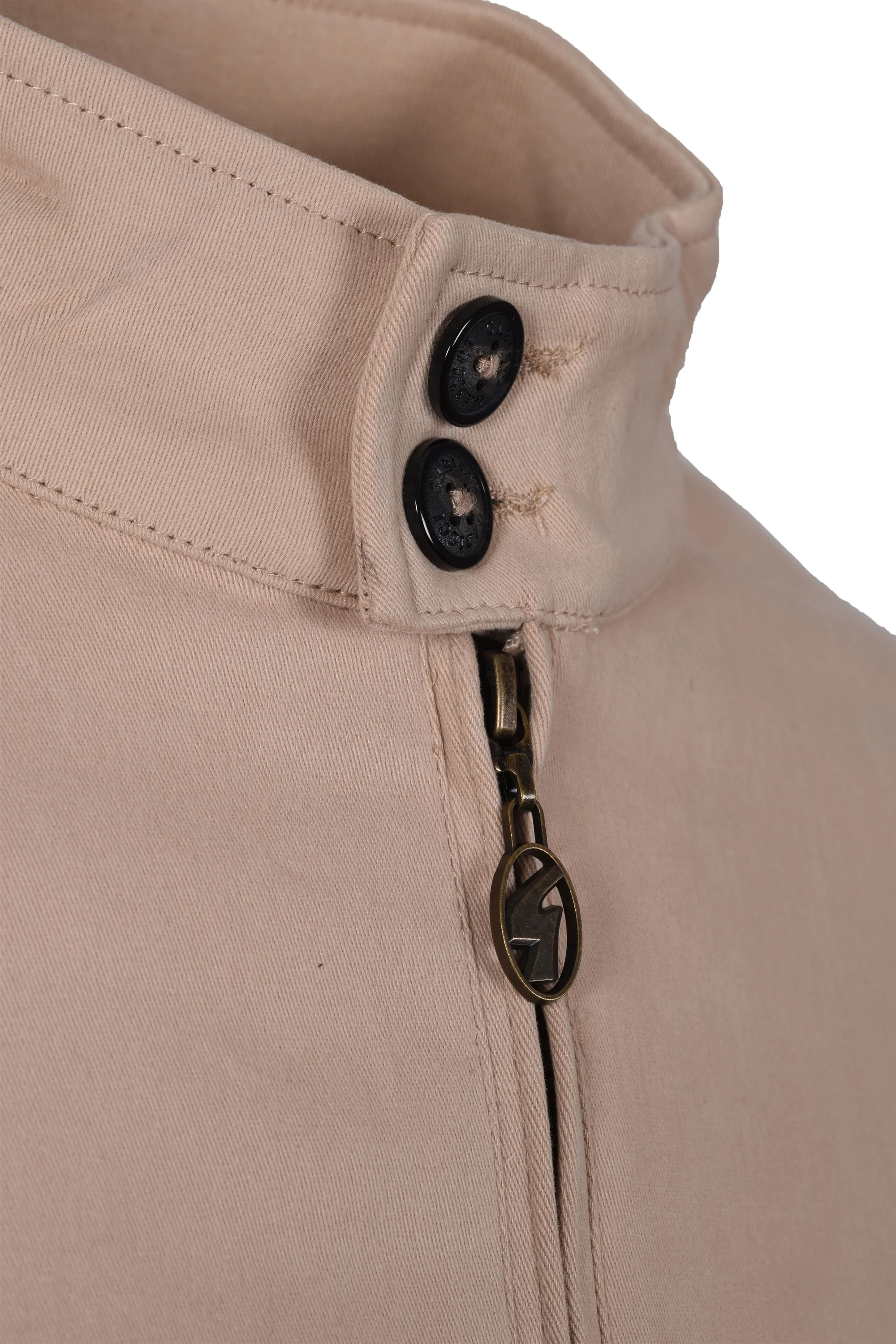 Gabicci Vintage Harrington Jacket Oatmeal - Image 4