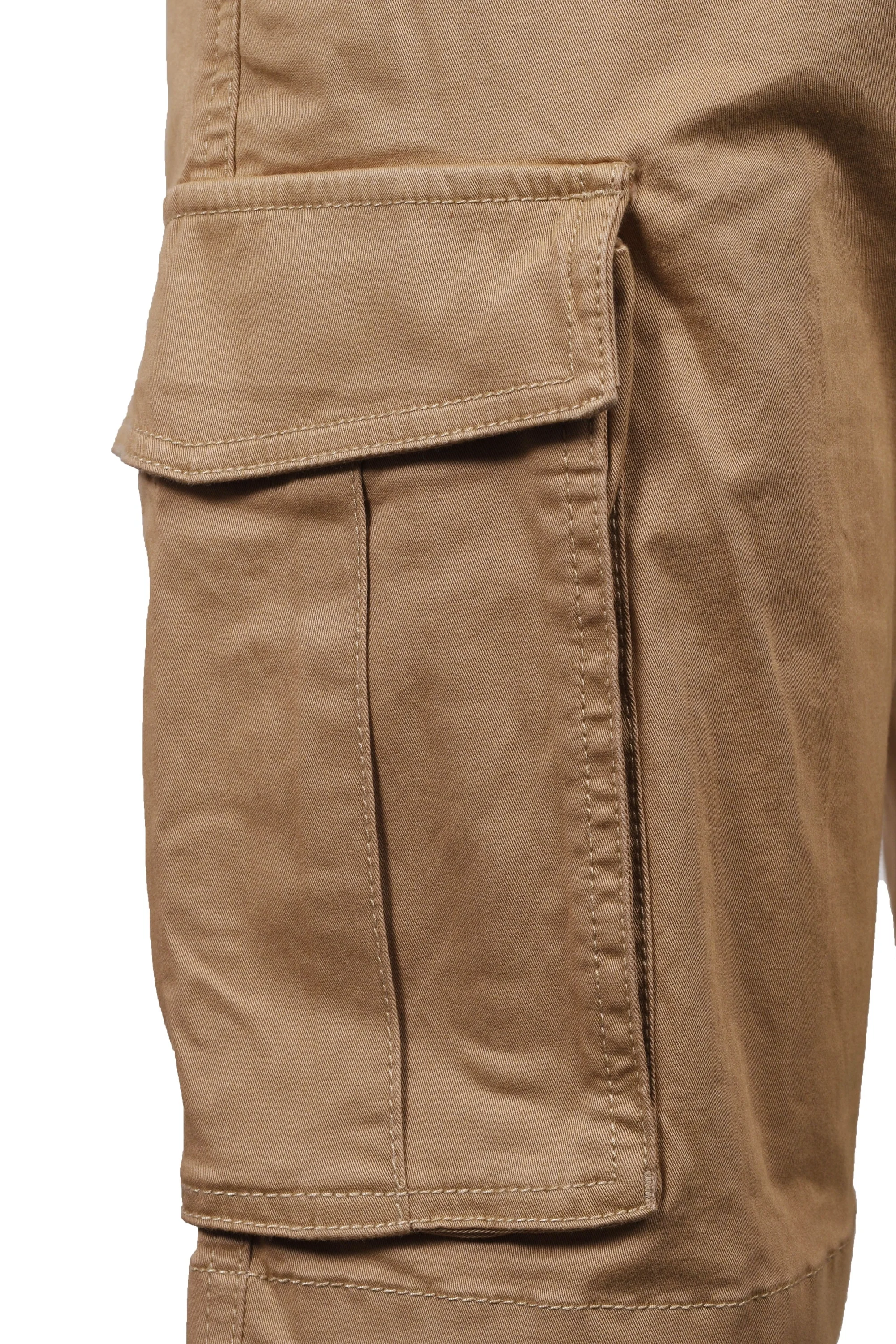 Gant D1 Twill Cargo Shorts Dark Khaki - Image 3