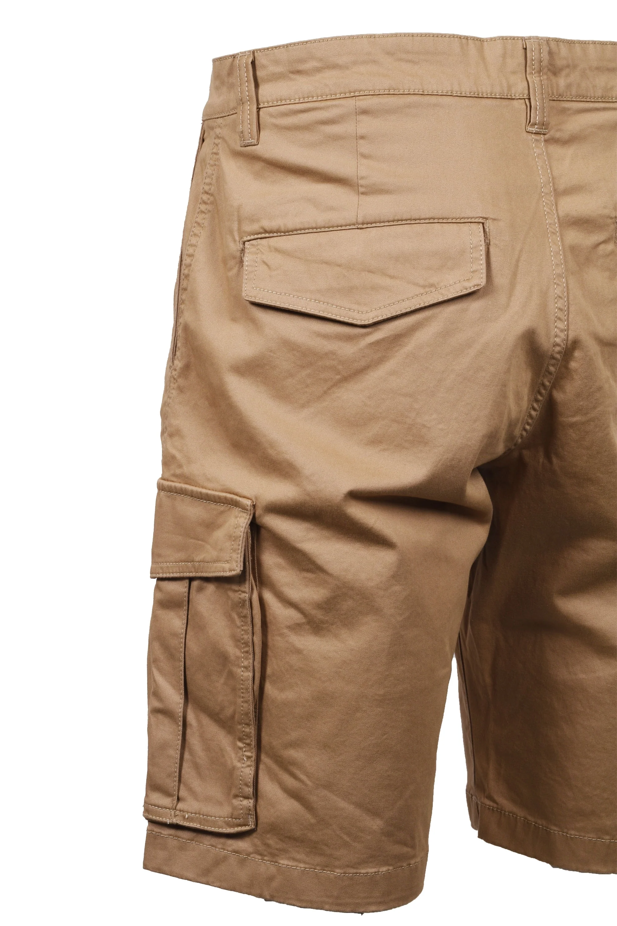 Gant D1 Twill Cargo Shorts Dark Khaki - Image 5