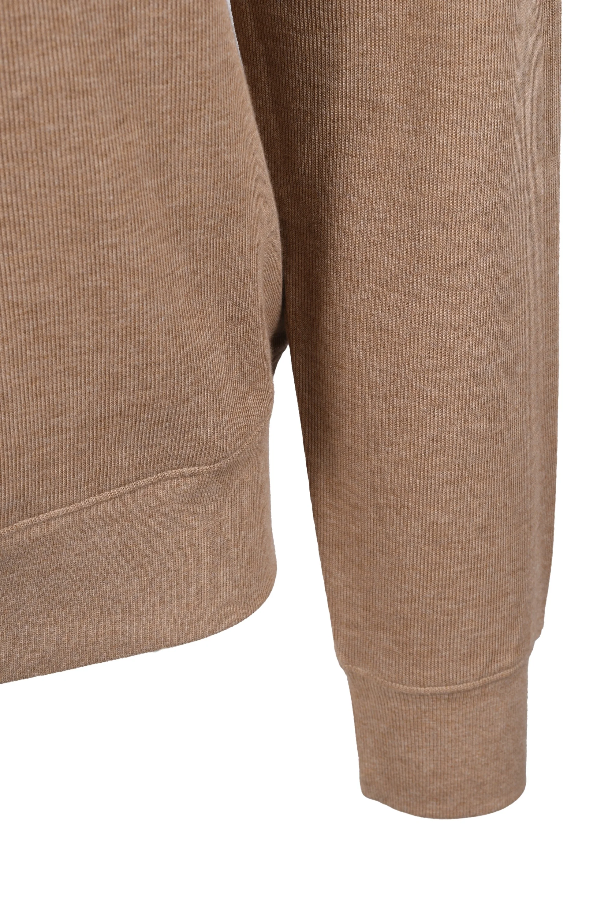 Gant D1.sacker Rib Half Zip Khaki Mel - Image 4