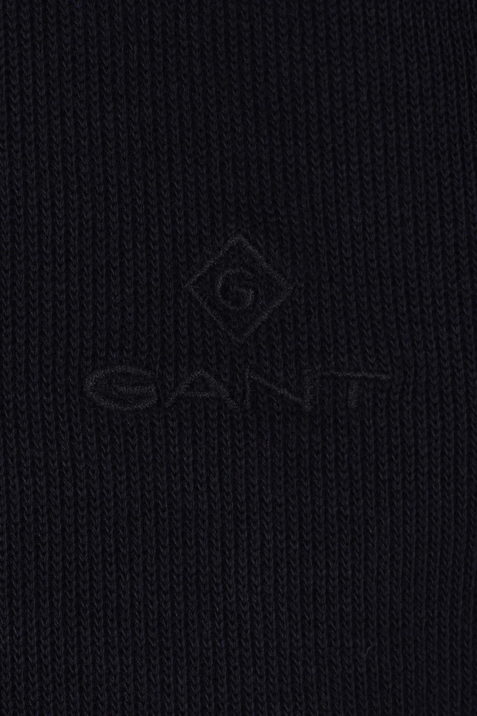 Gant D1.sacker Rib Half Zip Navy - Image 3