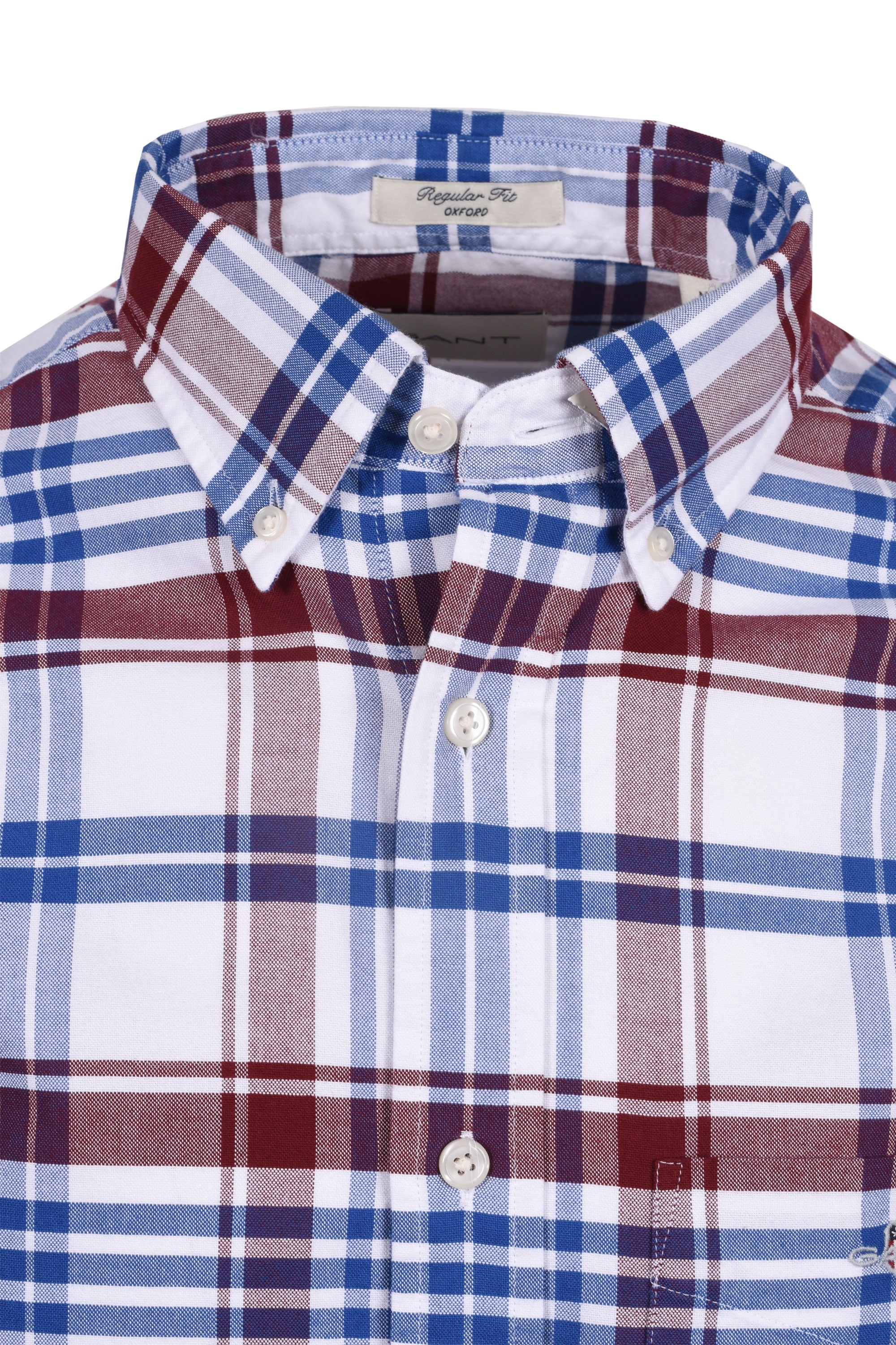 Gant Classic Oxford Shirt Plumped Red - Image 3