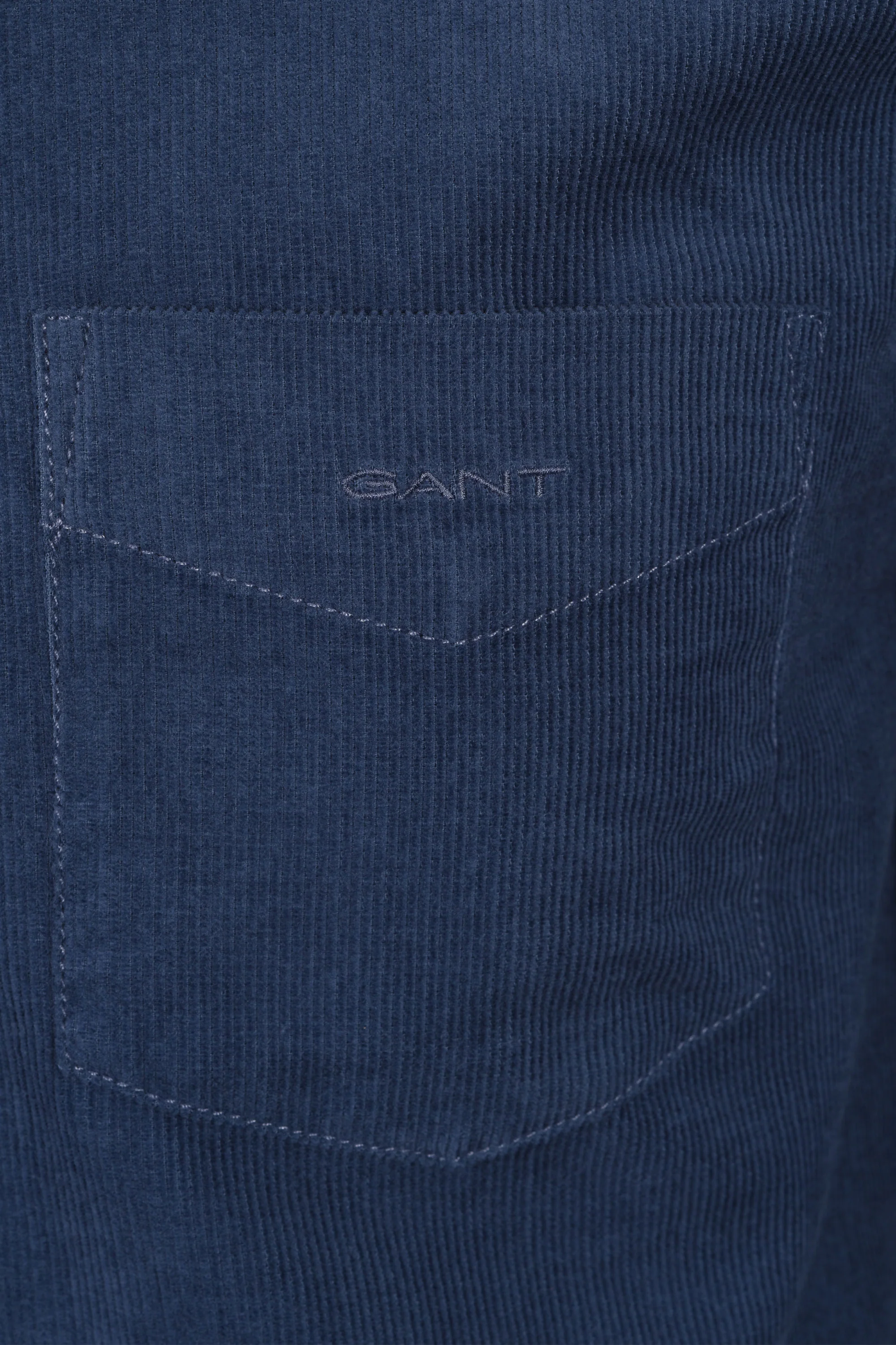 Gant Corduroy Shirt Naval Blue - Image 2