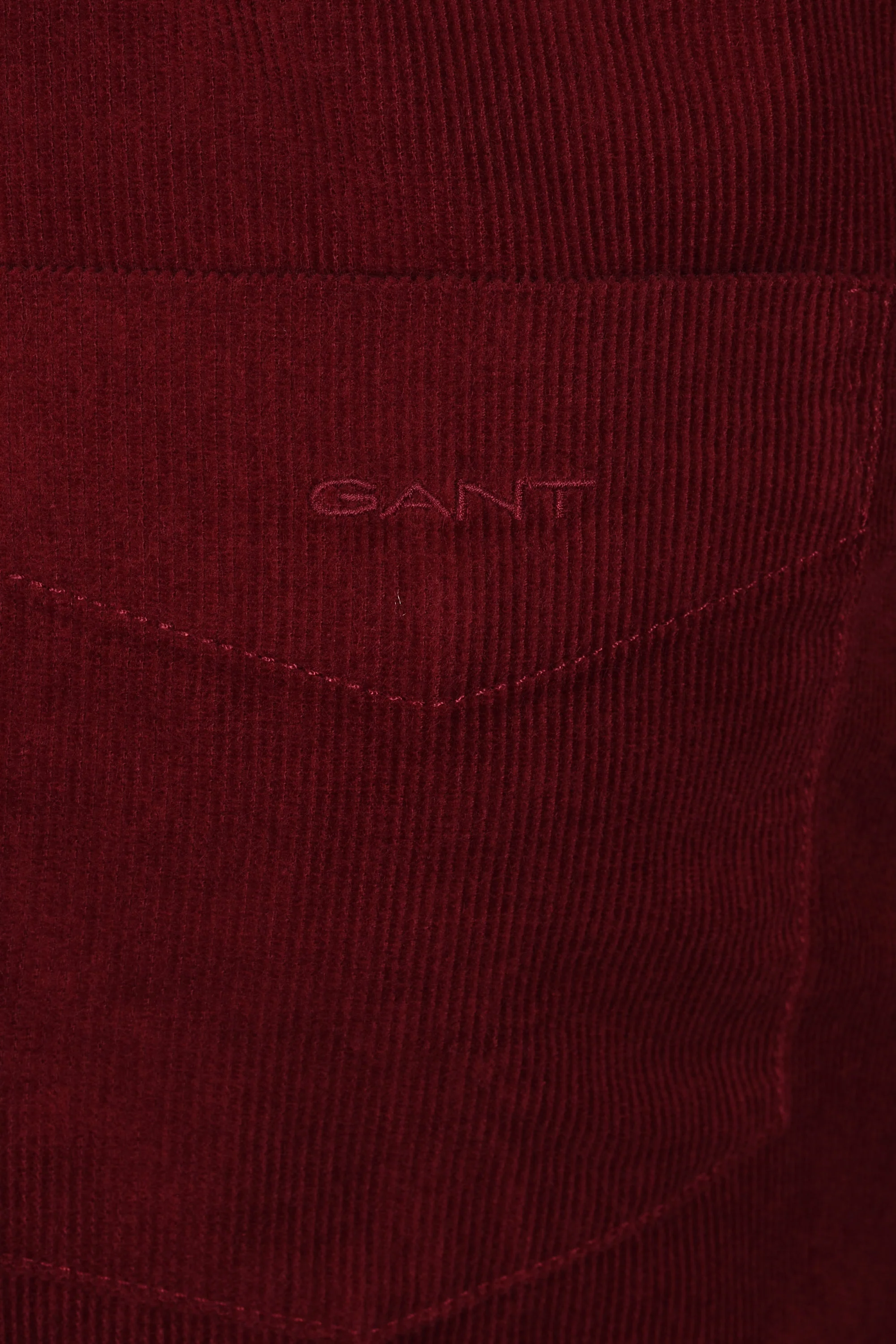 Gant Corduroy Shirt Plumped Red - Image 2