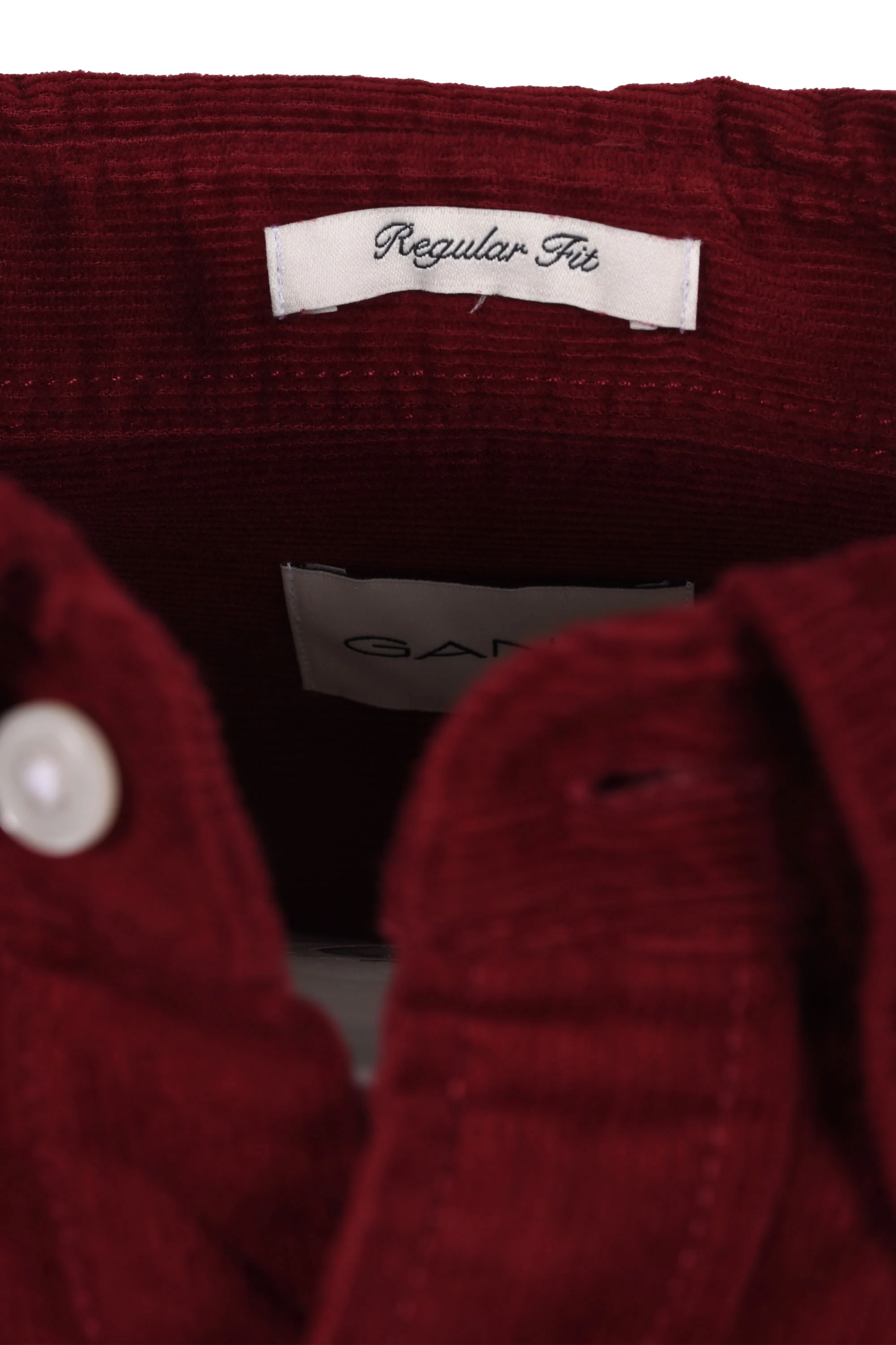 Gant Corduroy Shirt Plumped Red - Image 4
