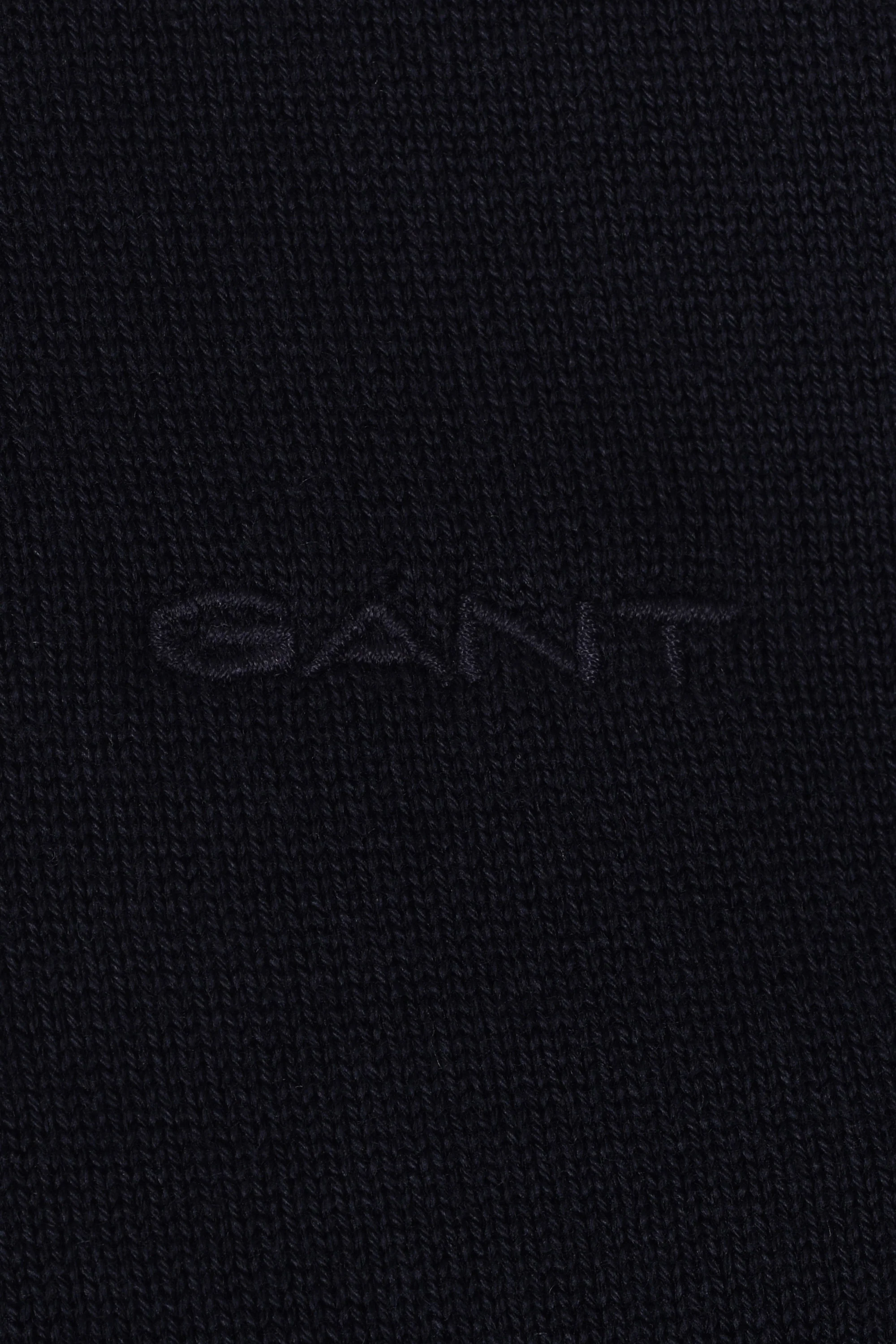 GANT COTTON MODAL KNITTED POLO EVENING BLUE - Image 3