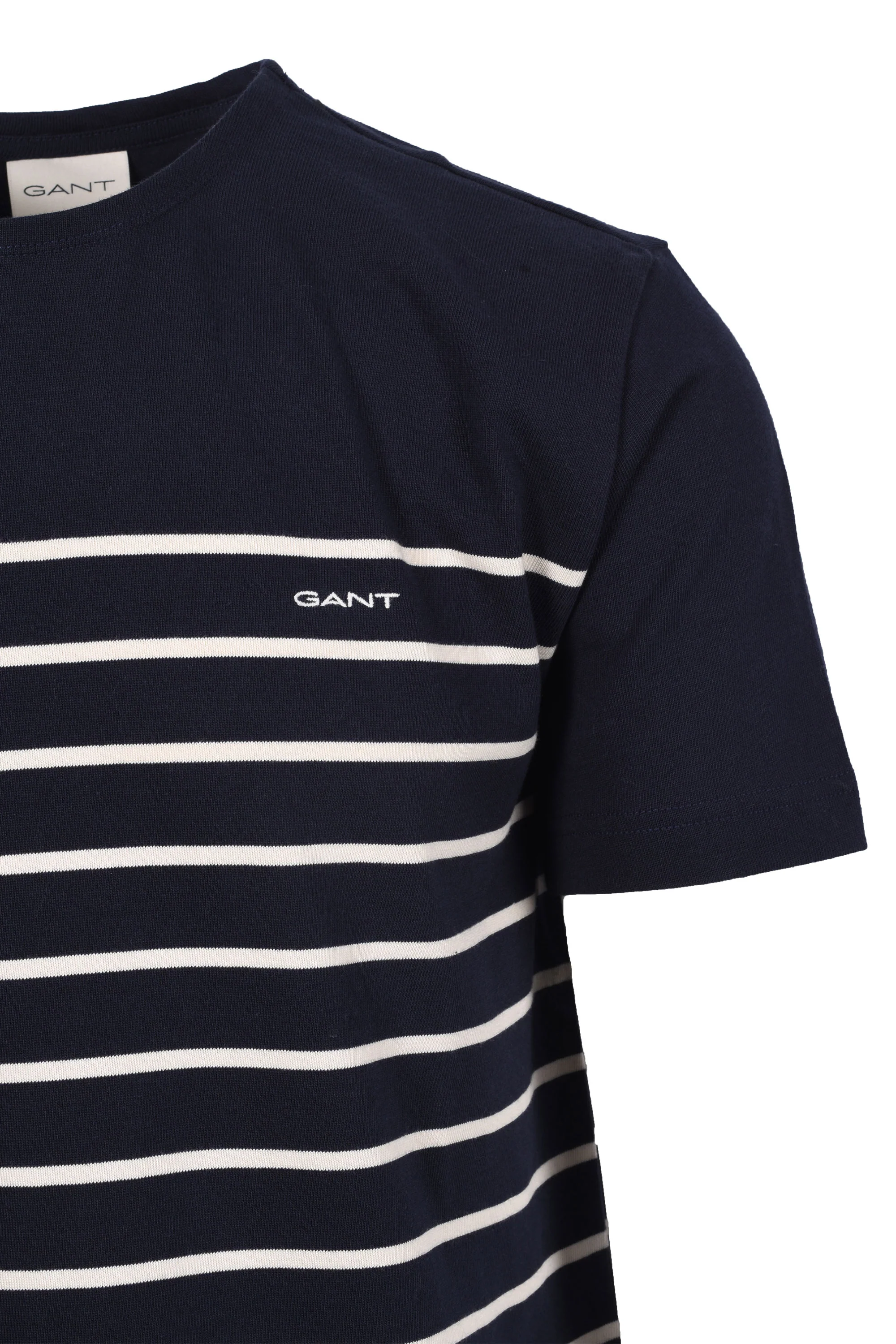 GANT PLACED STRIPE T-SHIRT EVENING BLUE - Image 2