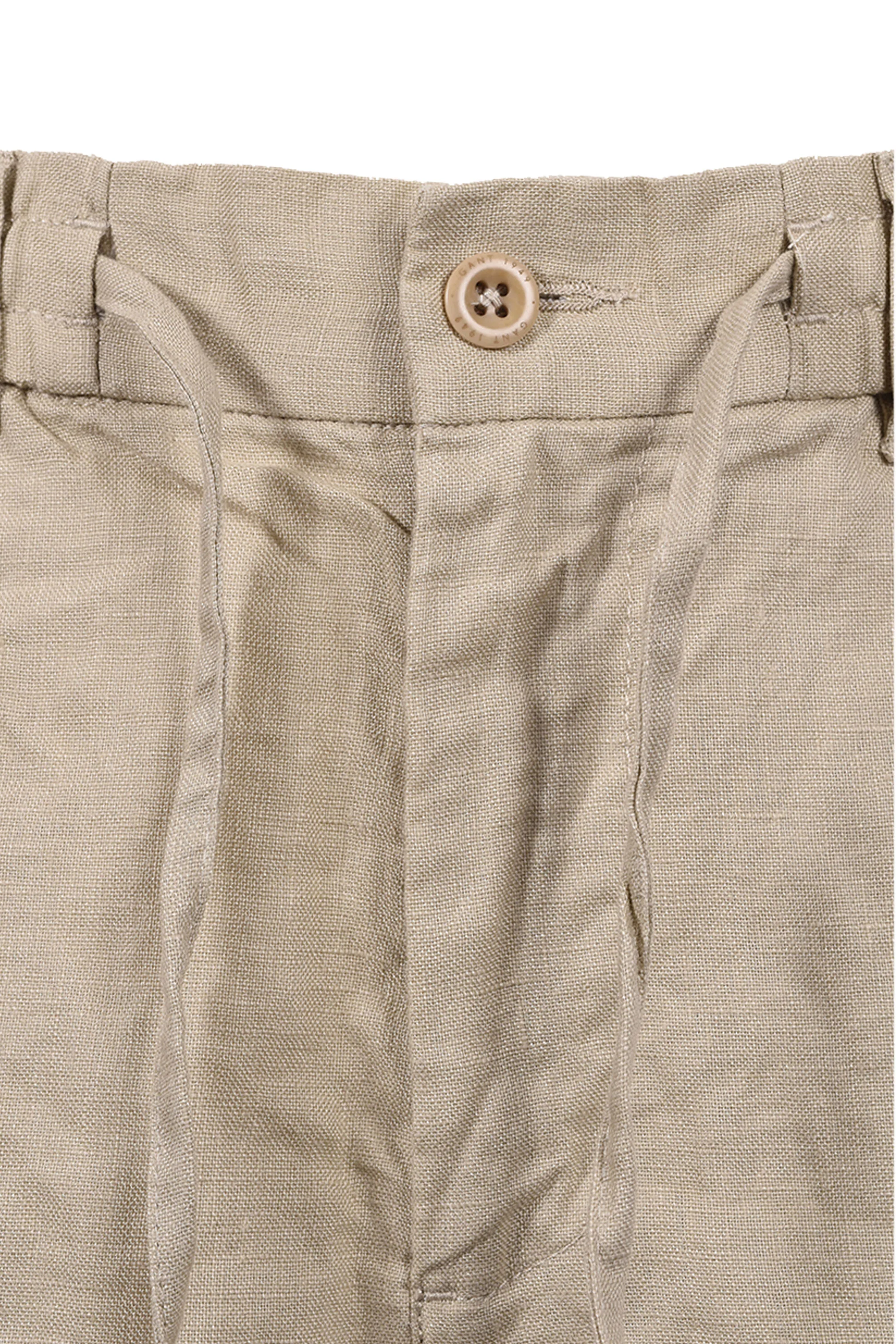 GANT REG LINEN SHORTS OAT BEIGE - Image 2