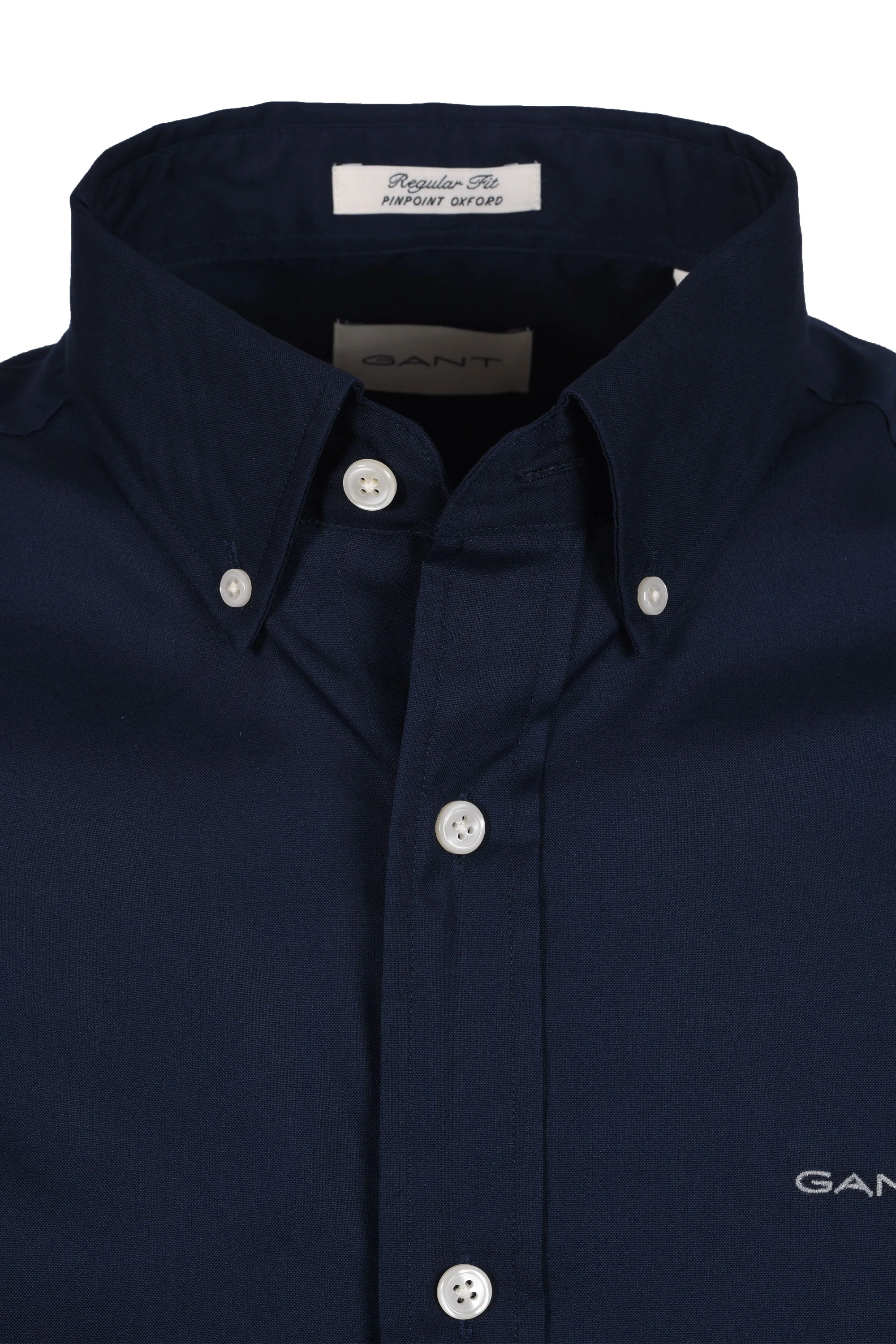 Gant Reg Pinpoint Oxford Shirt Marine - Image 2