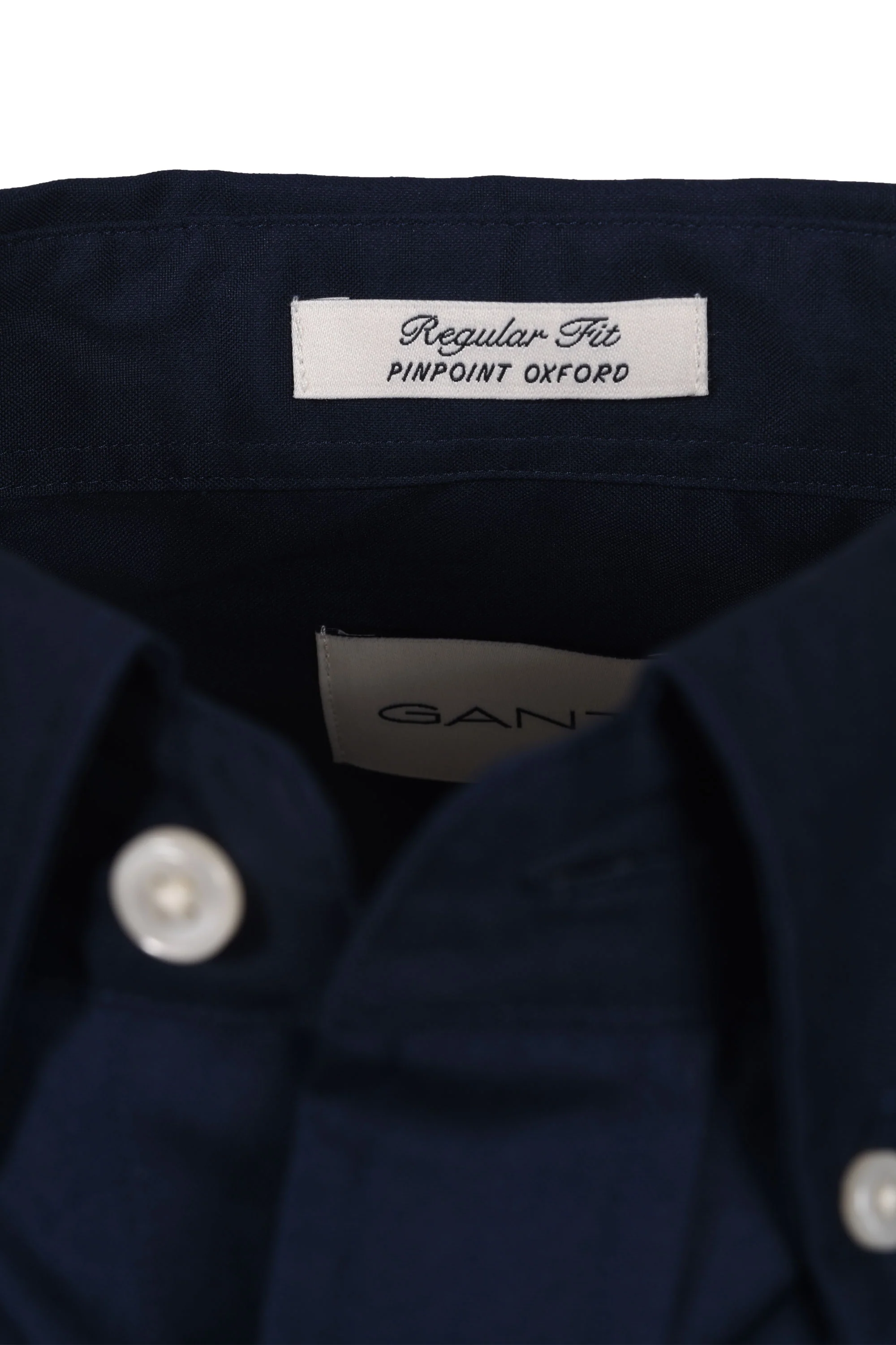 Gant Reg Pinpoint Oxford Shirt Marine - Image 4