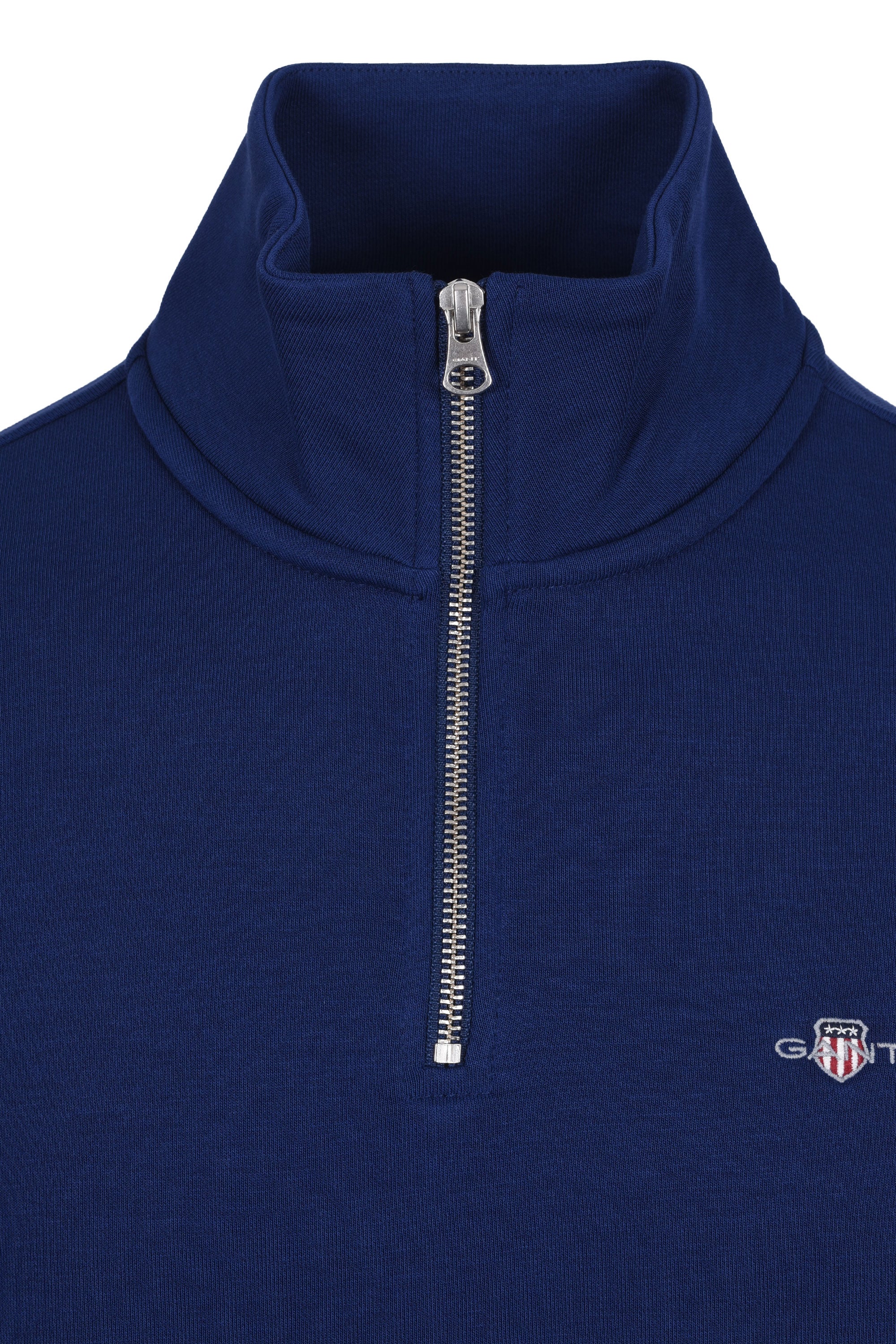 GANT REG SHIELD HALF ZIP SWEAT RICH NAVY - Image 2