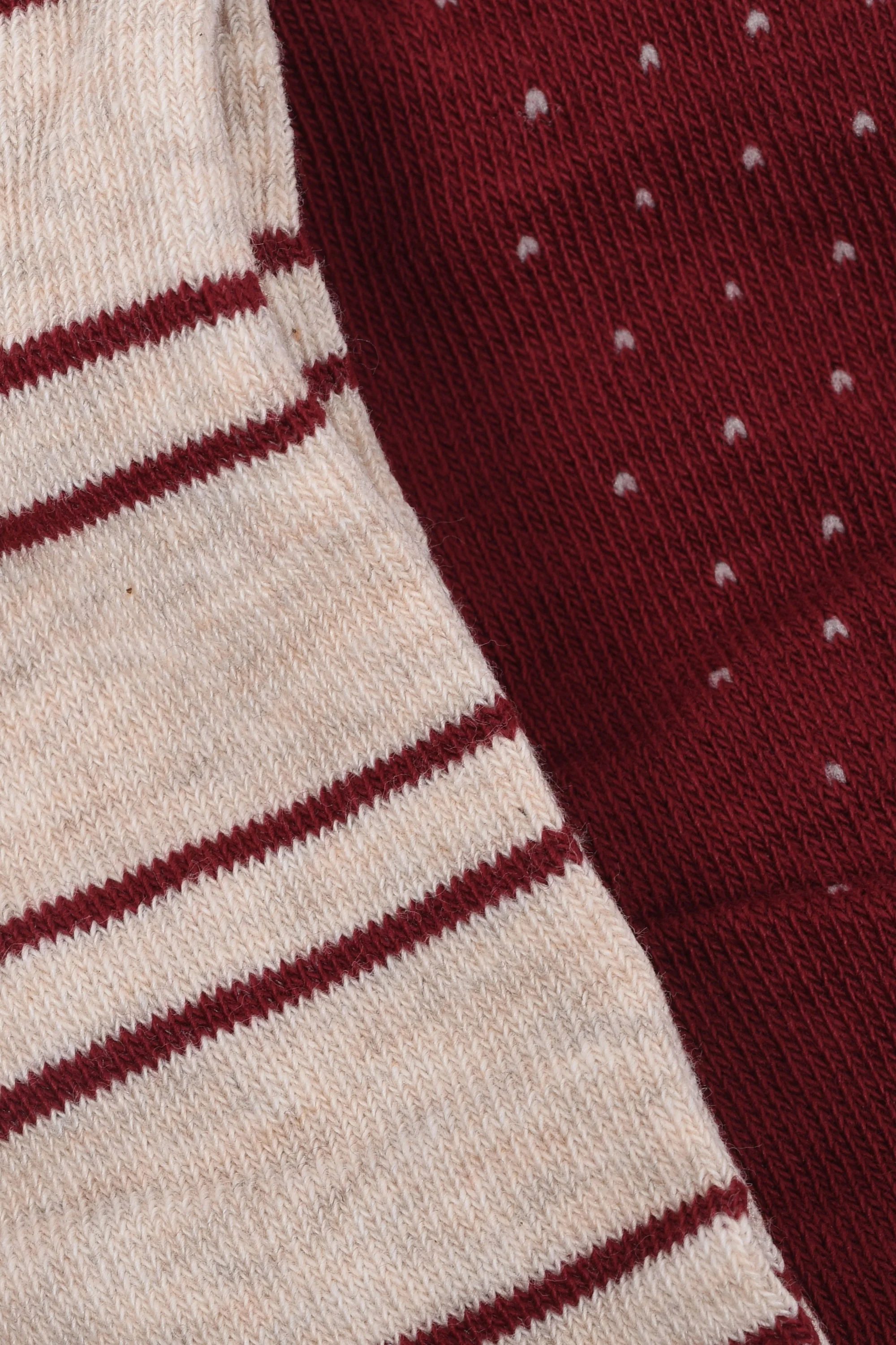 Gant Stripe and Mini Dot 2pk Socks Plumped Red - Image 3