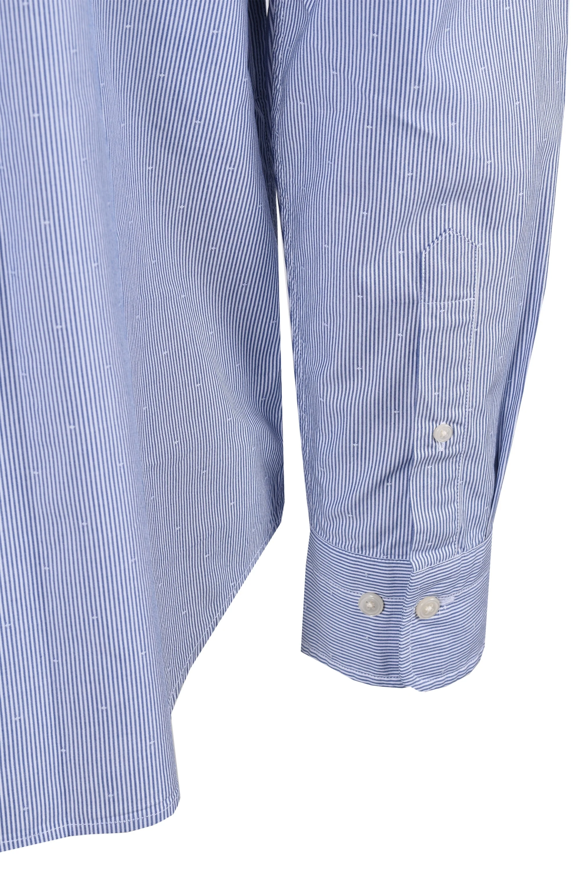 Gant Reg Dobby Dot Stripe Shirt College Blue - Image 5