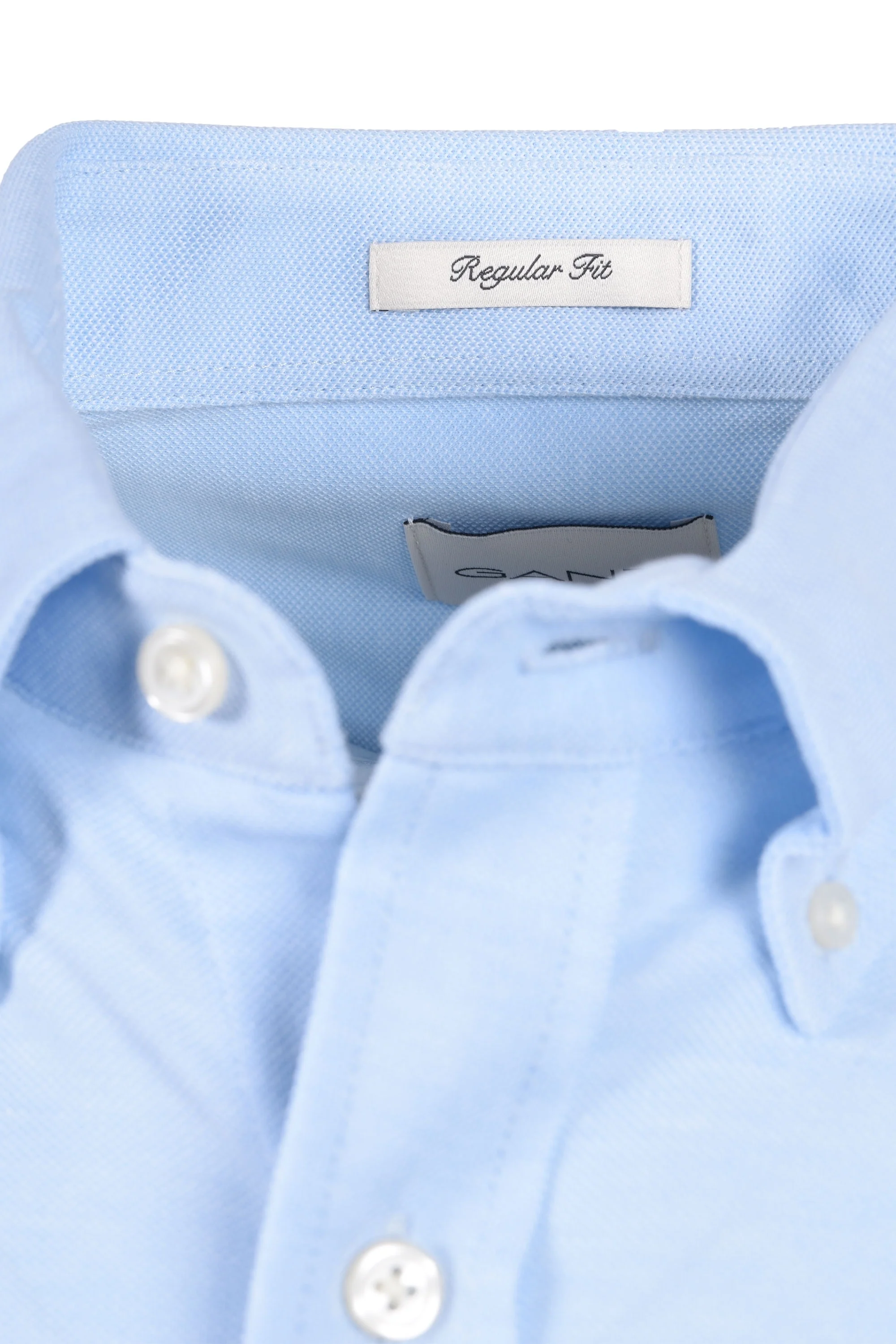 Gant Reg Jersey Pique Shirt Capri Blue - Image 4