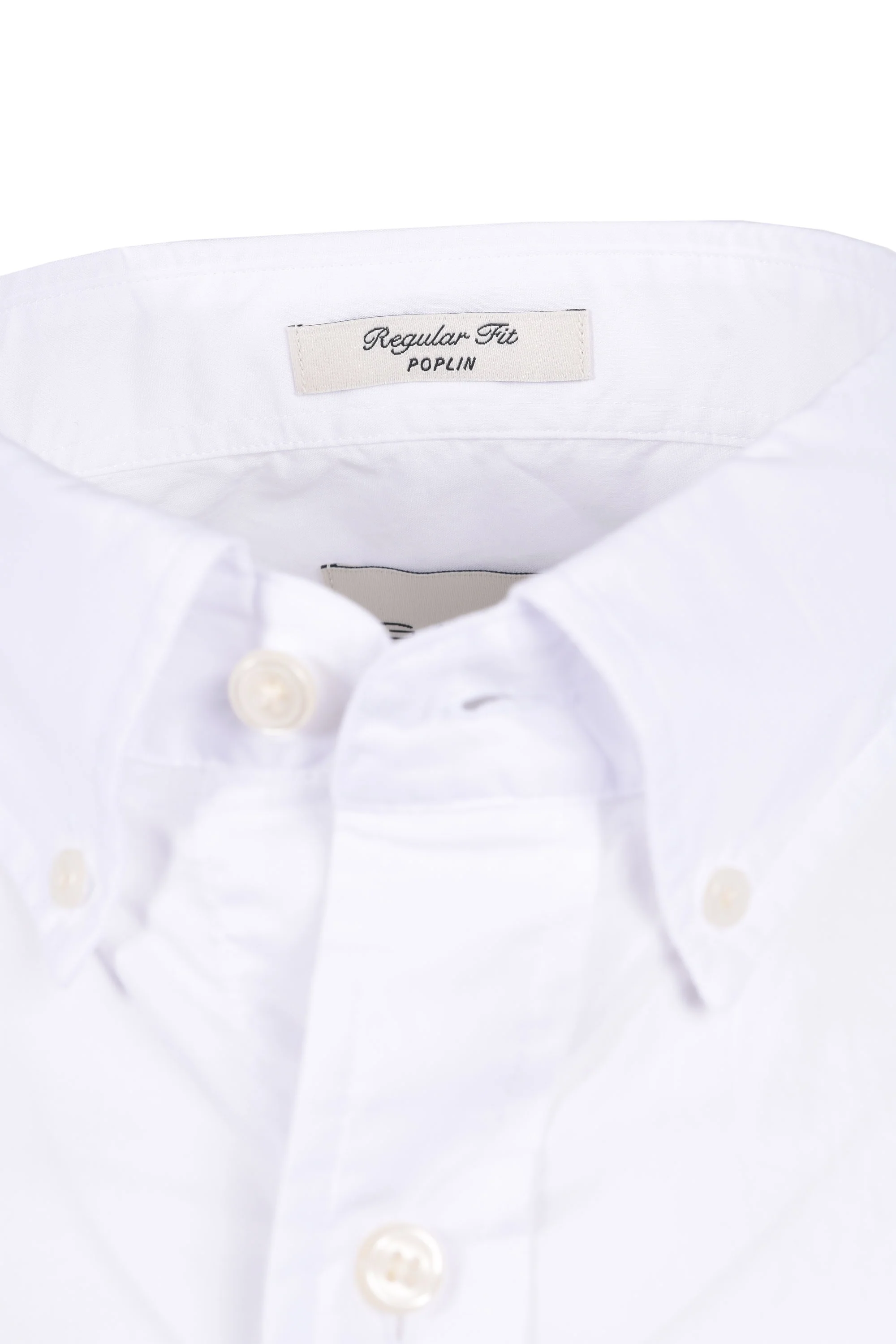 Gant Reg Poplin Shirt White - Image 4