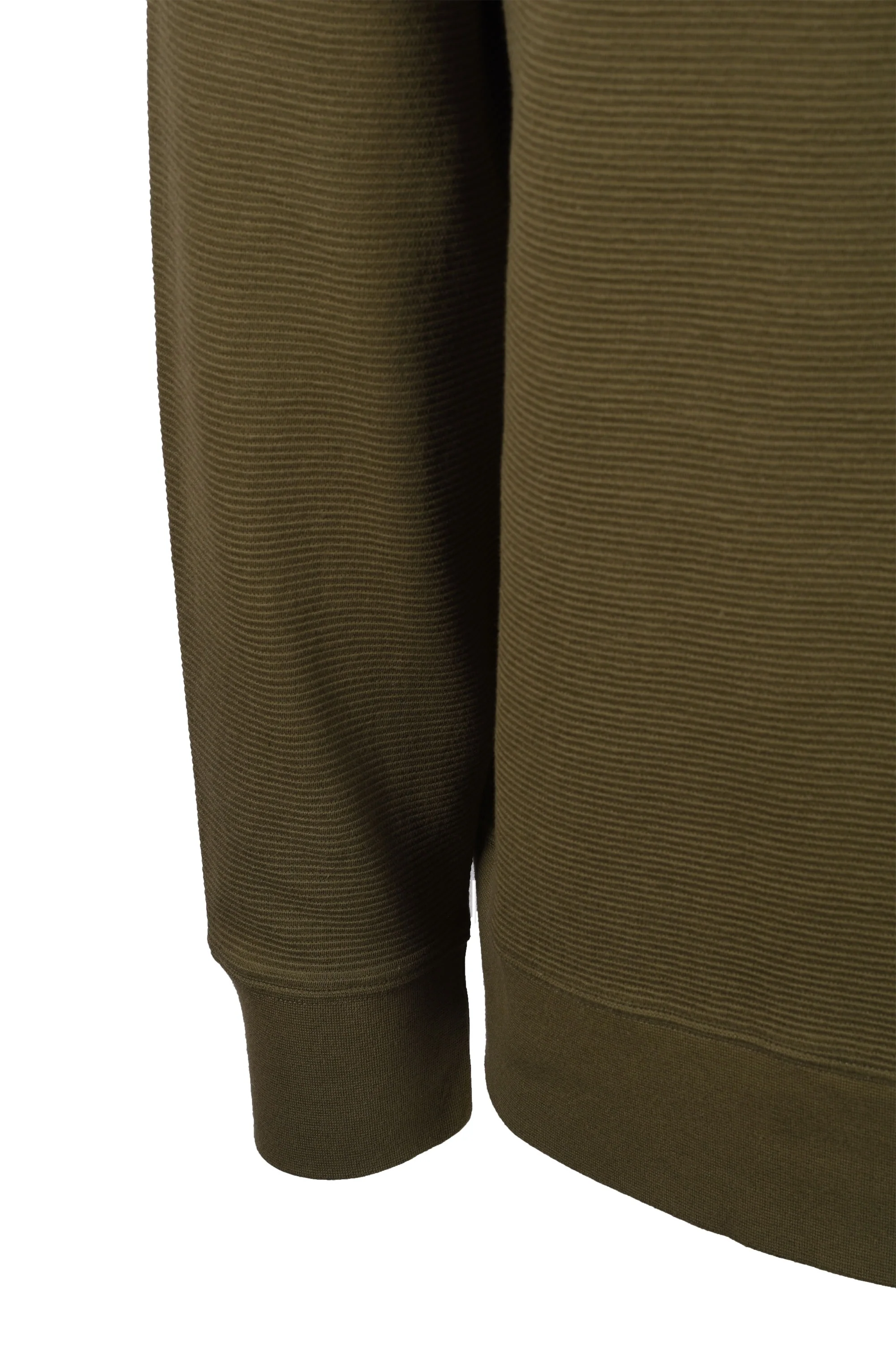 Gant Texture Half Zip Knitwear Juniper Green - Image 4