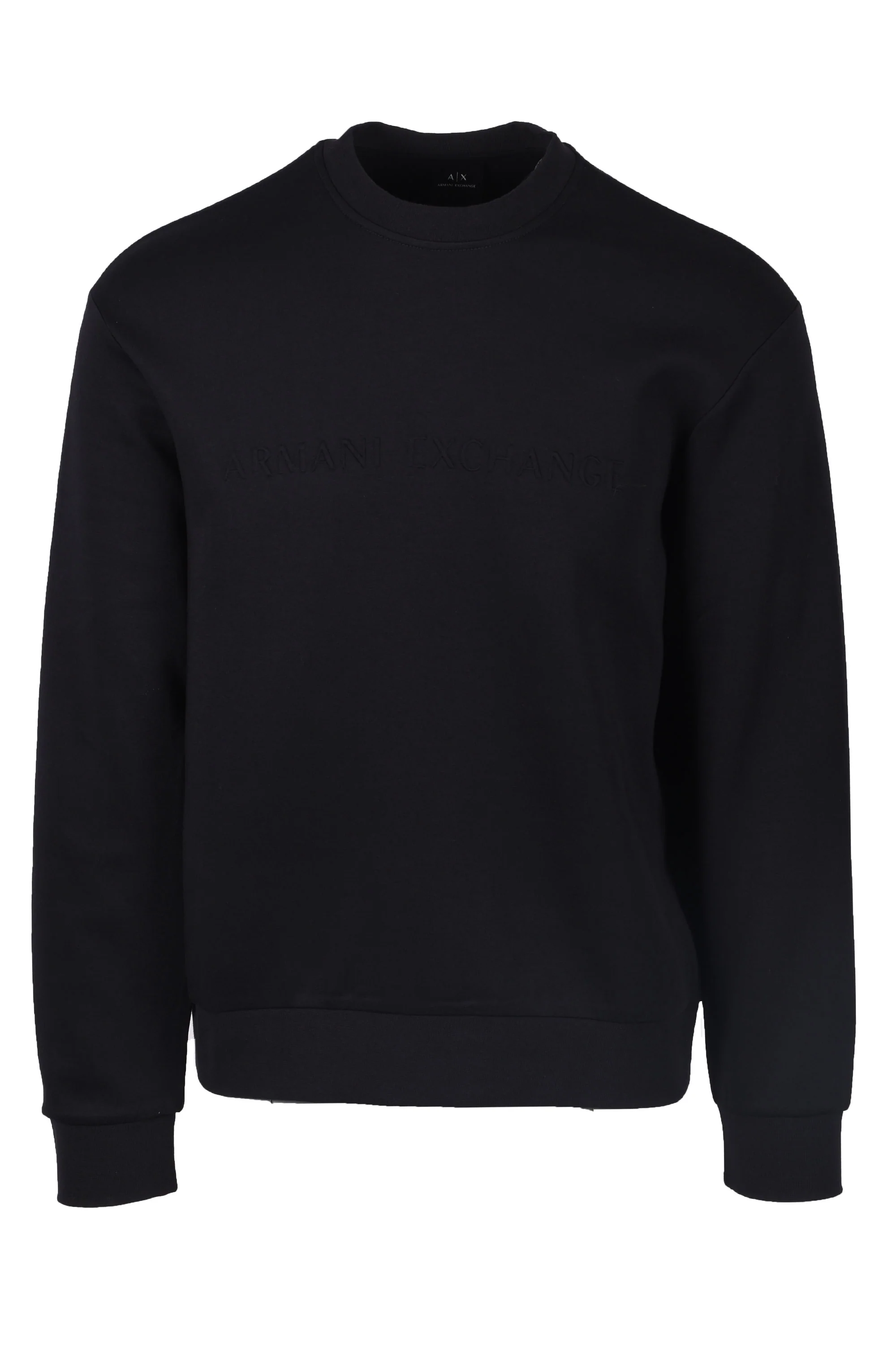 Armani Exchange Jersey Crew Neck Sweat Shirt Black
