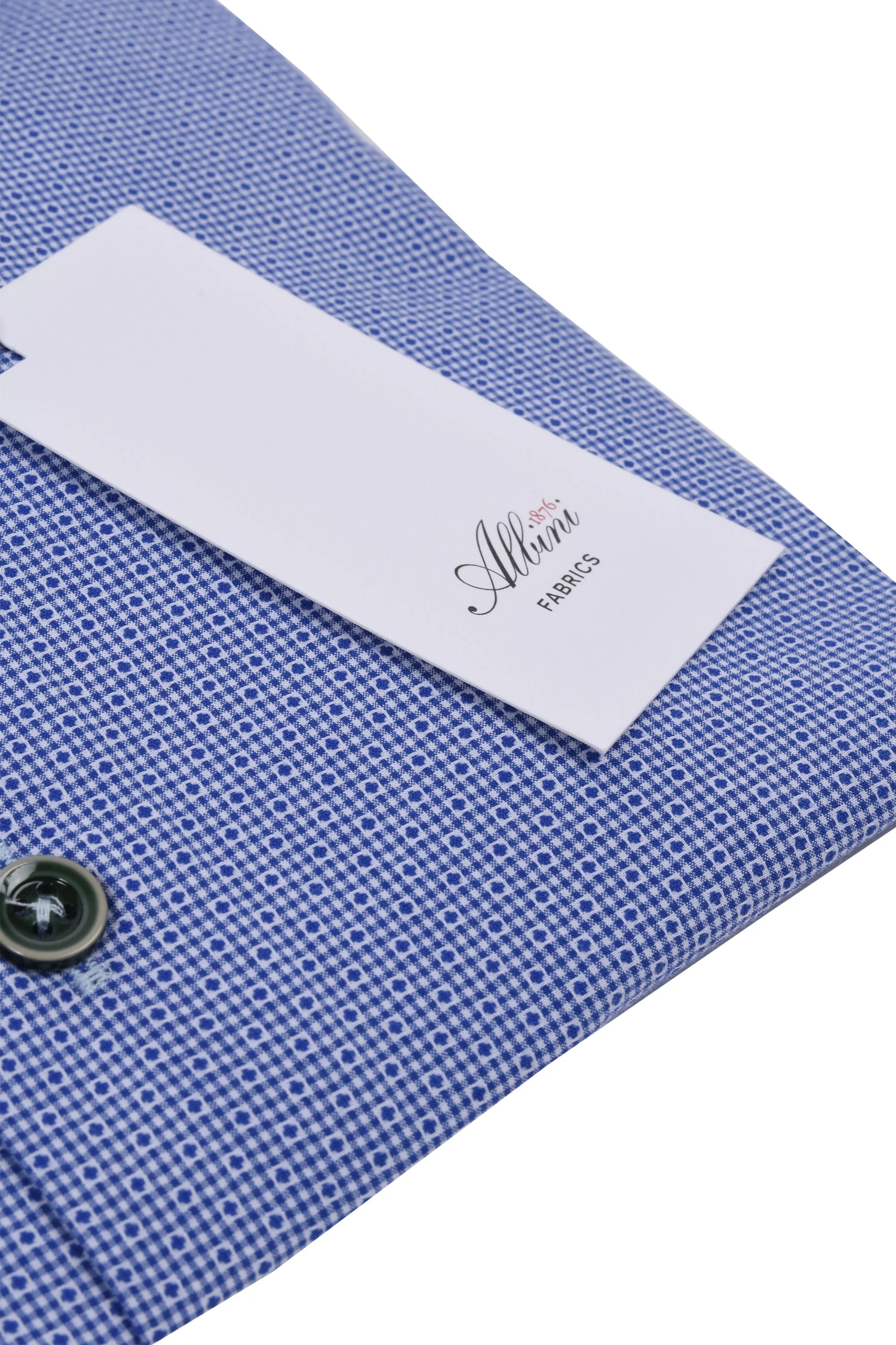 Gravson Blue Patterned Shirt - Image 4