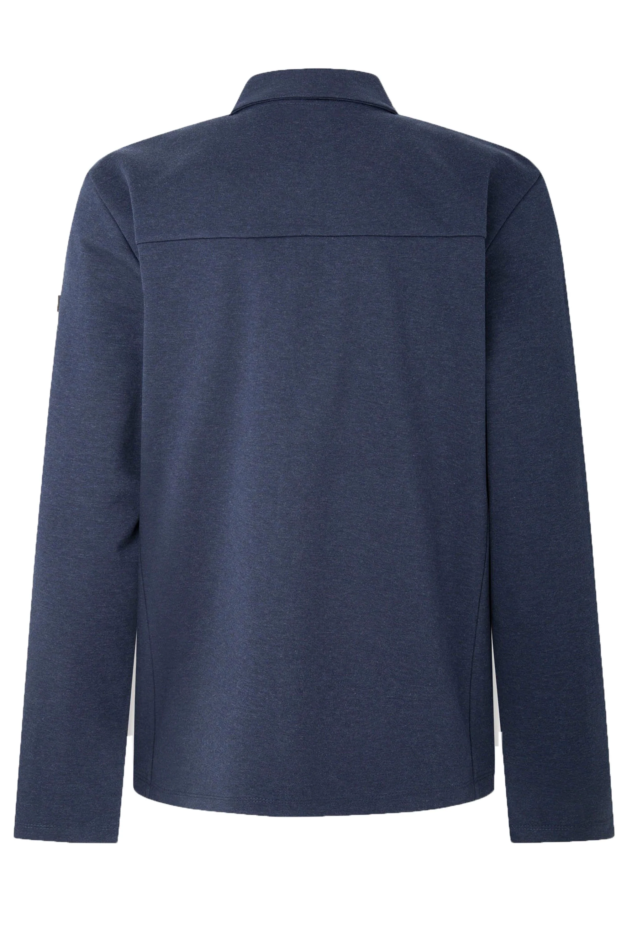 Hackett Double Knit Full Zip Navy - Image 3