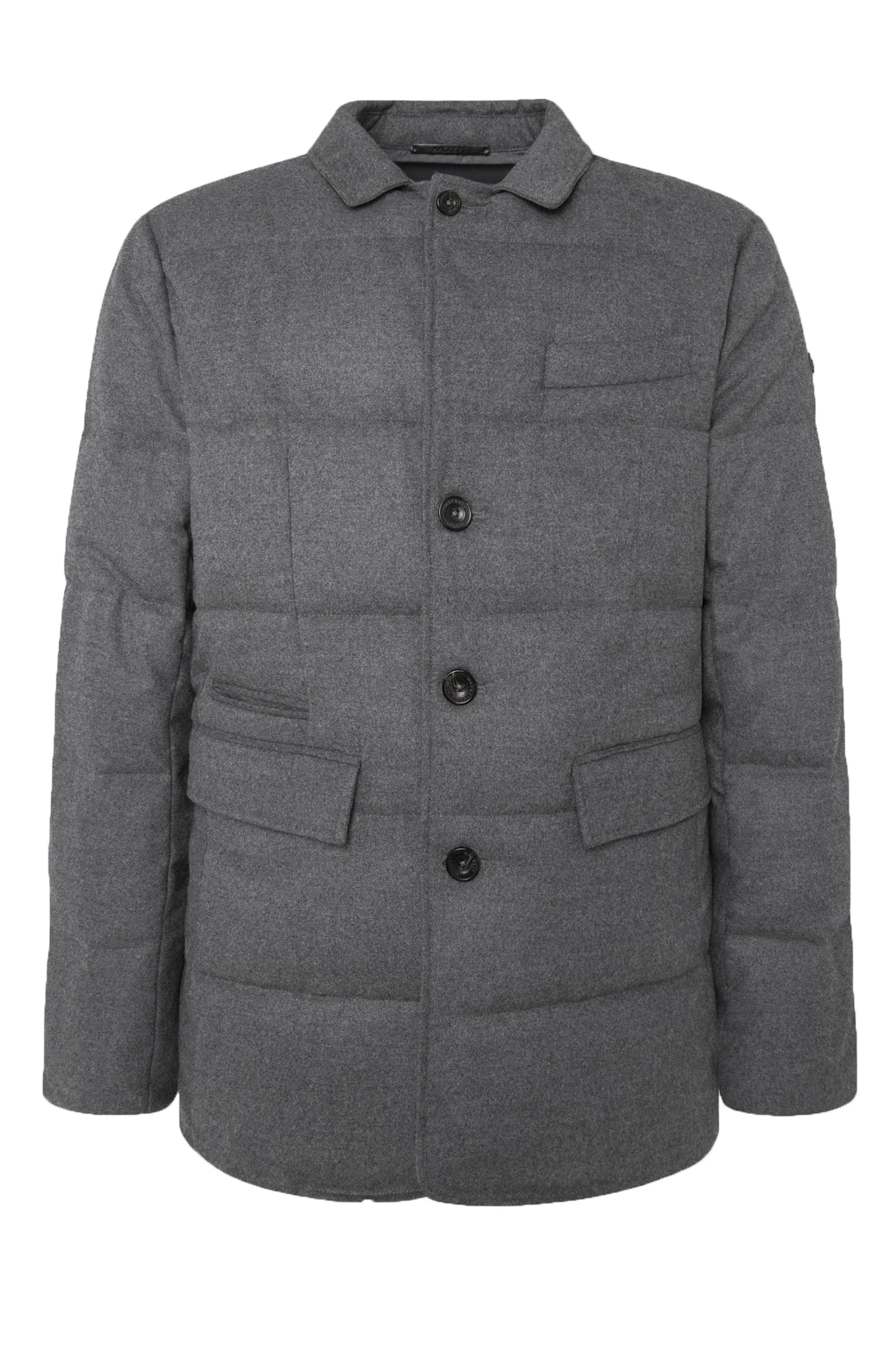 Hackett Flannel Blazer Granite Grey