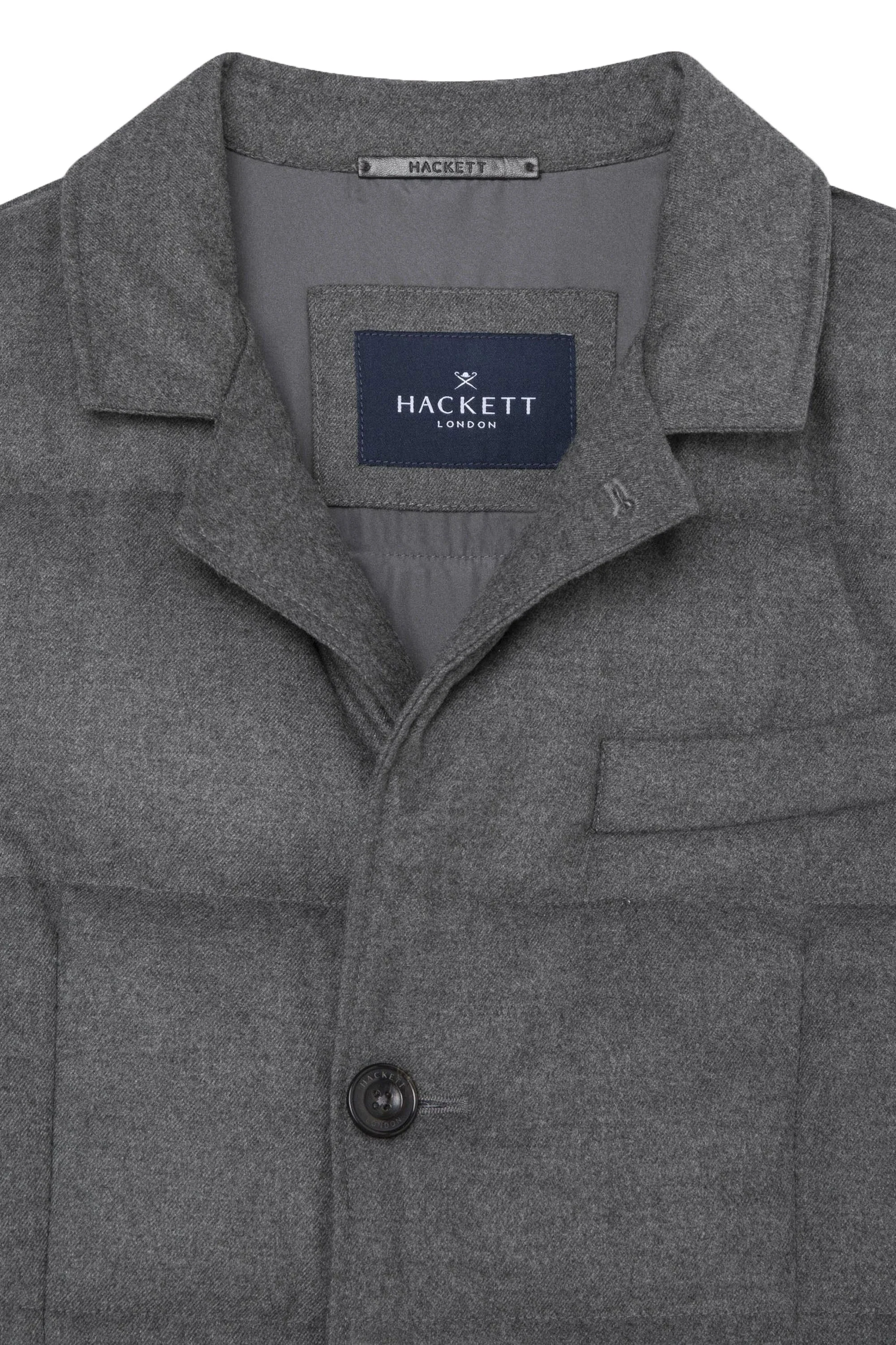Hackett Flannel Blazer Granite Grey - Image 5