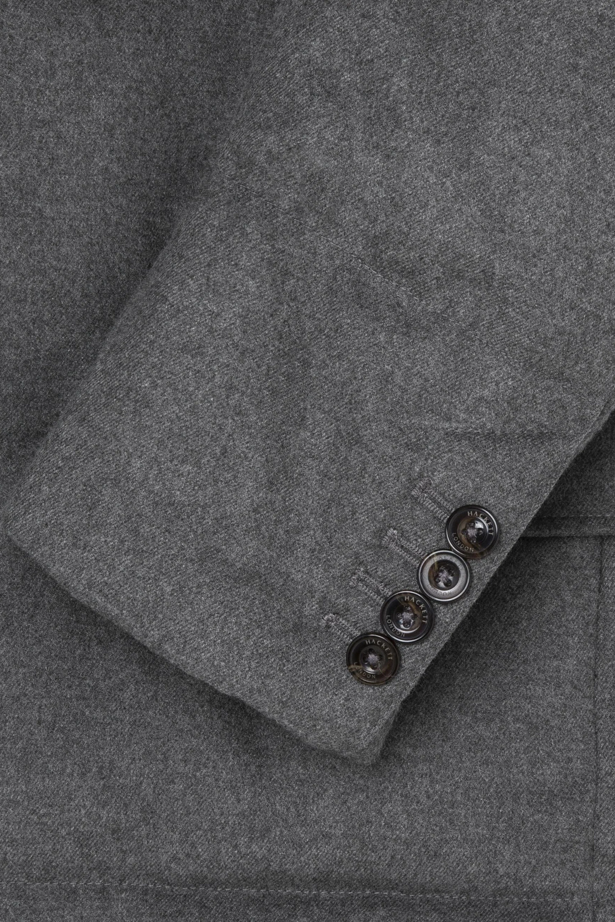 Hackett Flannel Blazer Granite Grey - Image 6