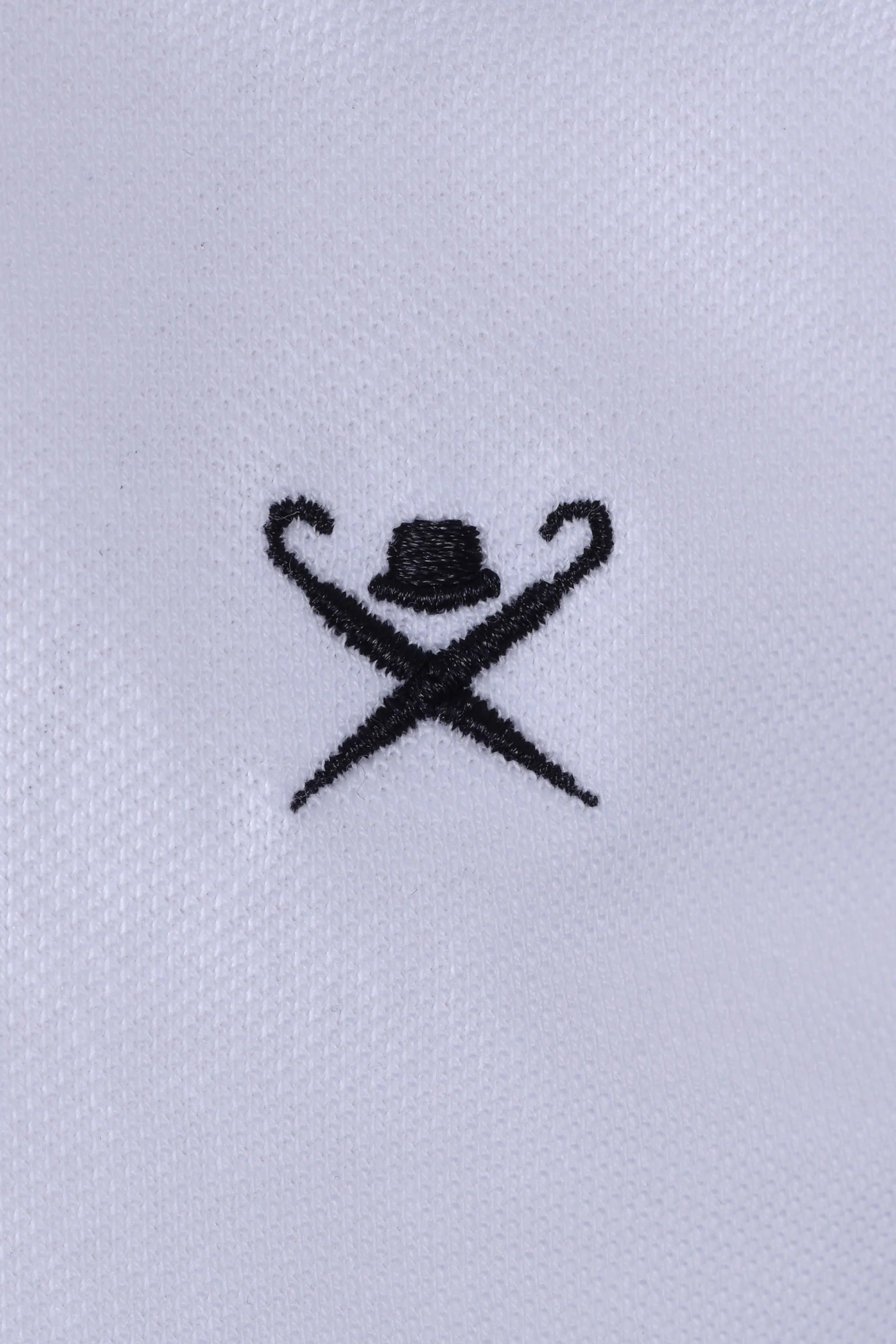 Hackett Swim Trim Palm Polo Shirt White - Image 4