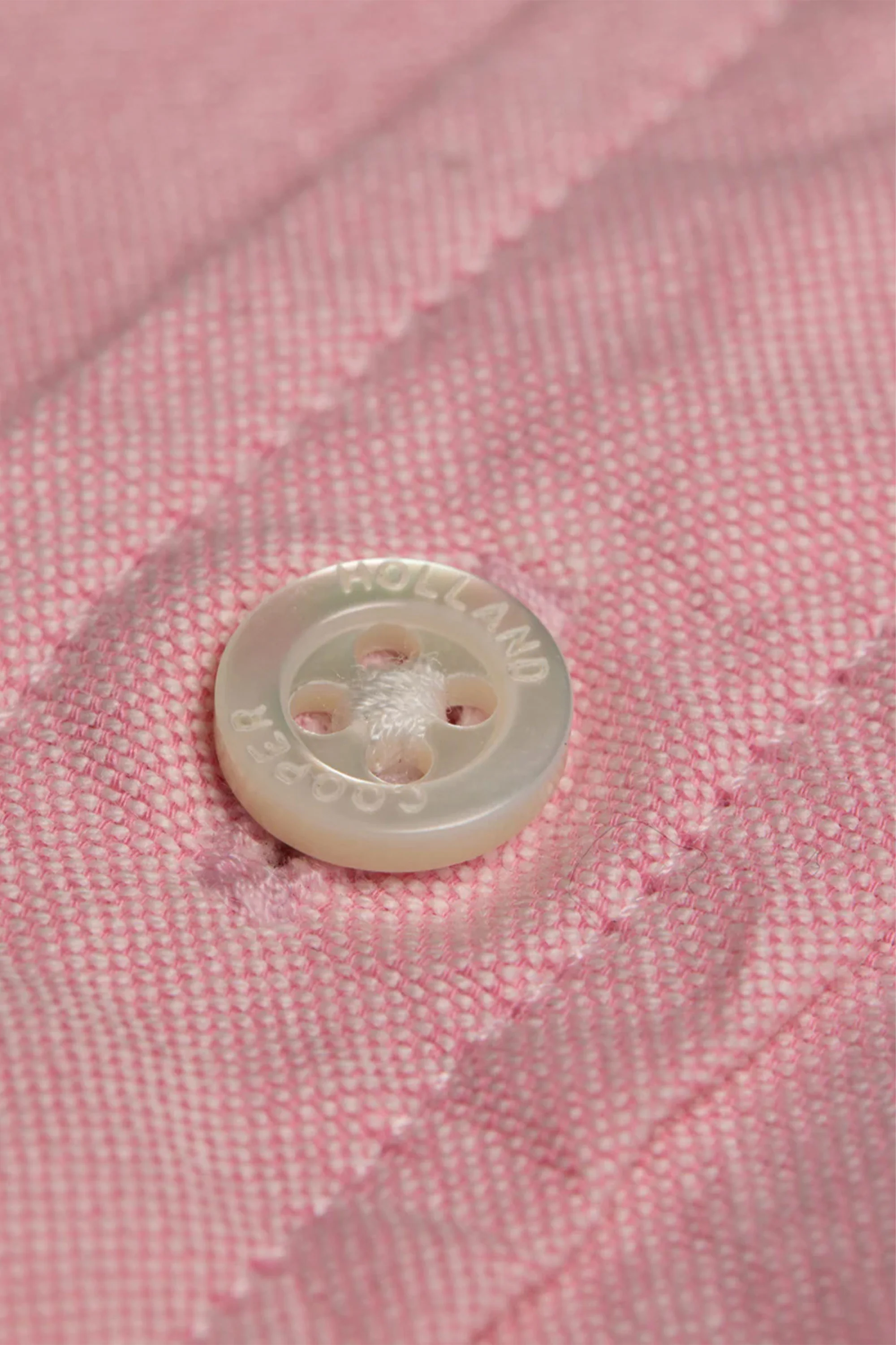 HOLLAND COOPER CLASSIC OXFORD SHIRT SOFT PINK - Image 3