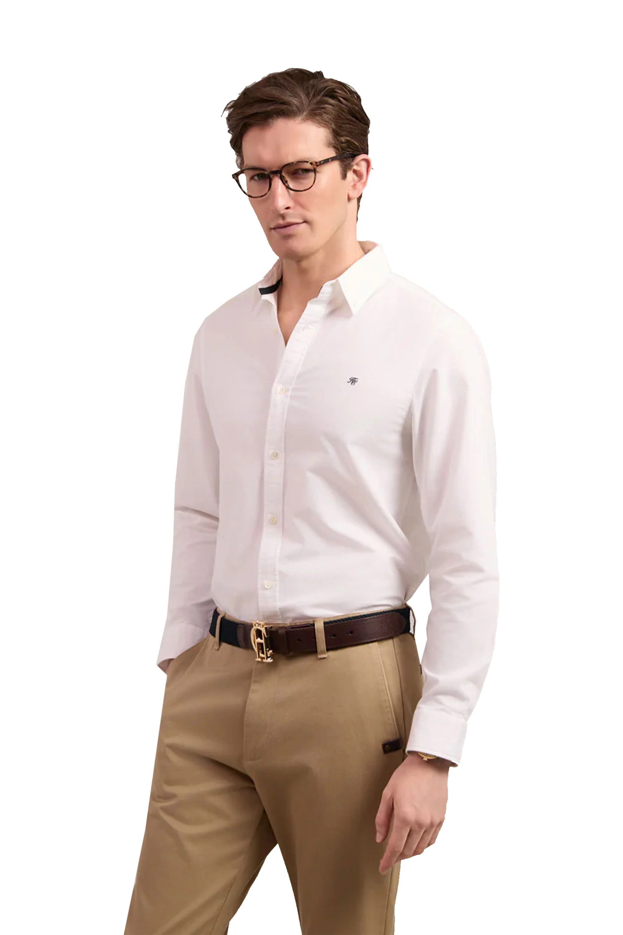 HOLLAND COOPER CLASSIC OXFORD SHIRT WHITE - Image 2