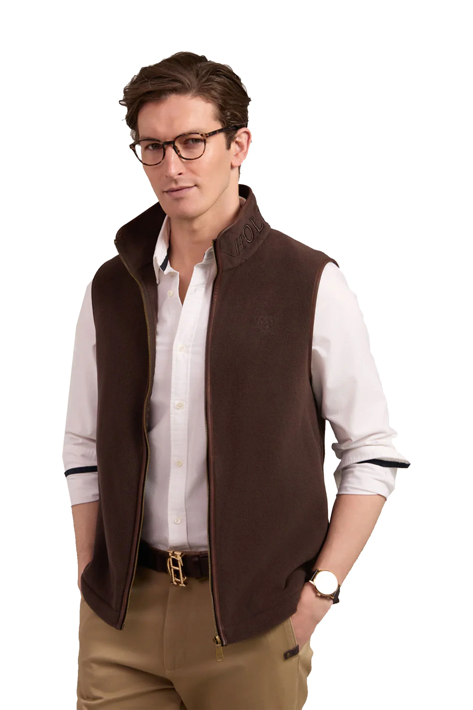 HOLLAND COOPER CLASSIC OXFORD SHIRT WHITE - Image 4