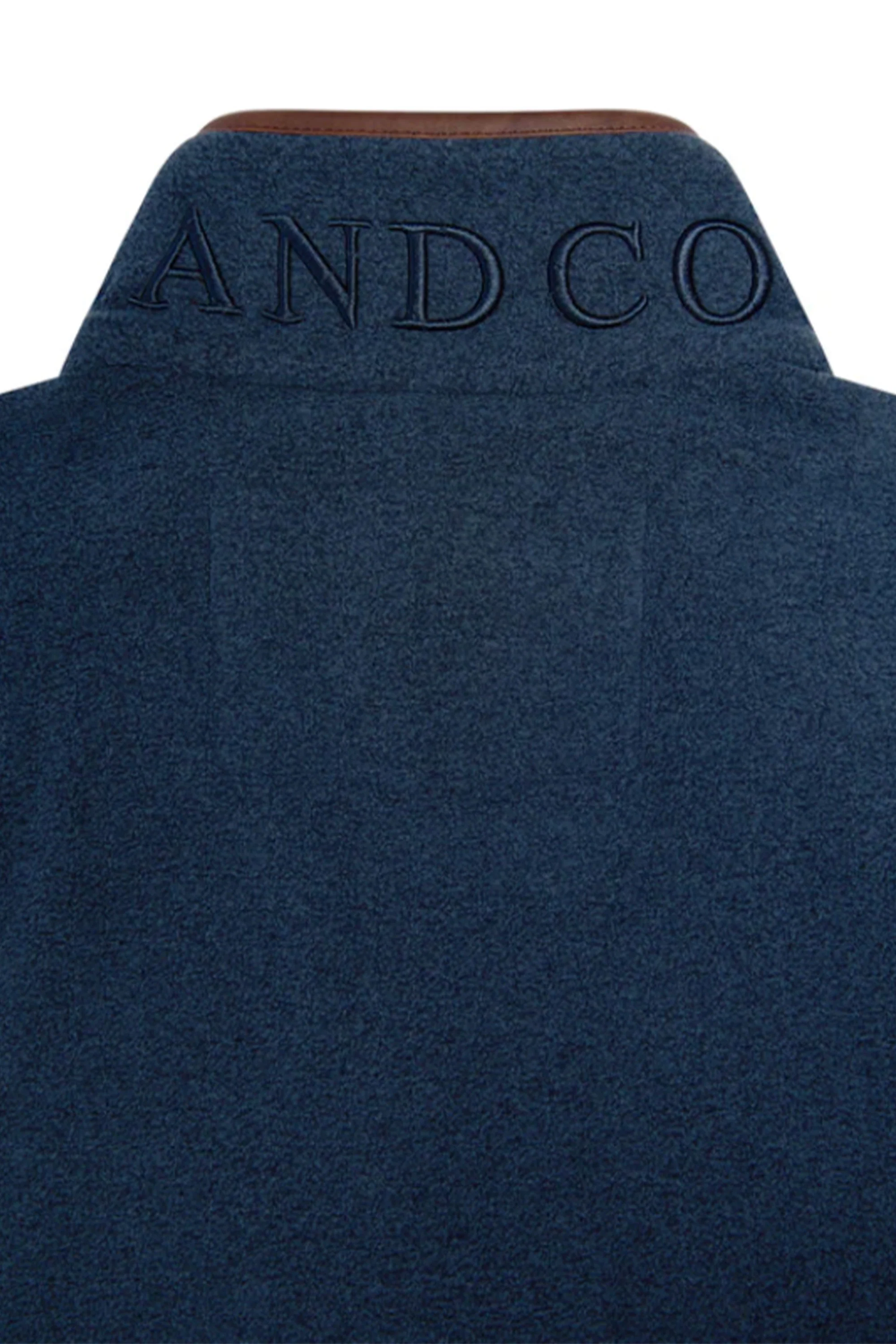 HOLLAND COOPER COUNTRY FLEECE GILET DUSTY BLUE - Image 3