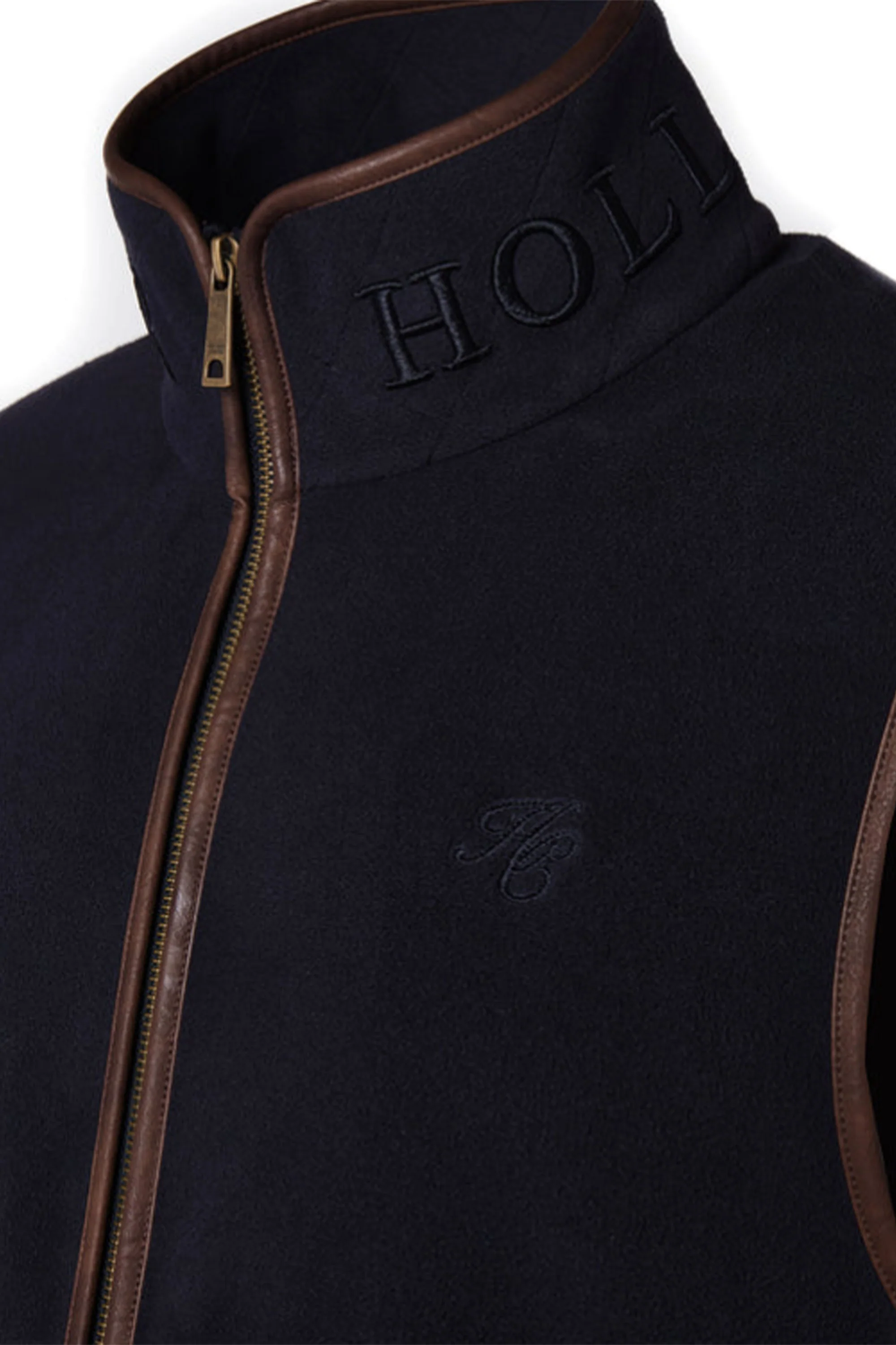 HOLLAND COOPER COUNTRY FLEECE GILET INK NAVY - Image 2
