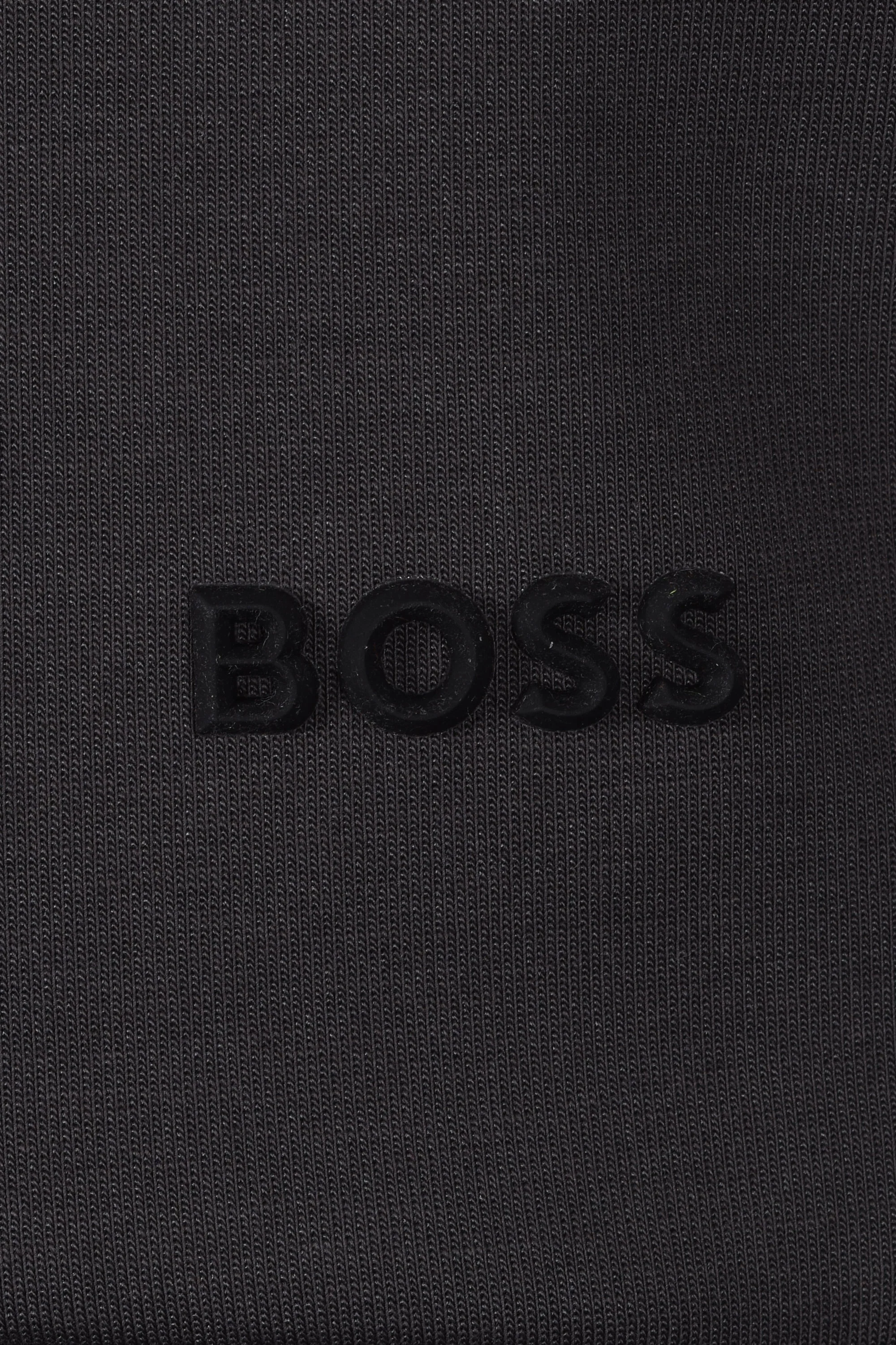 BOSS Green F Zone Track Top Dark Grey - Image 3