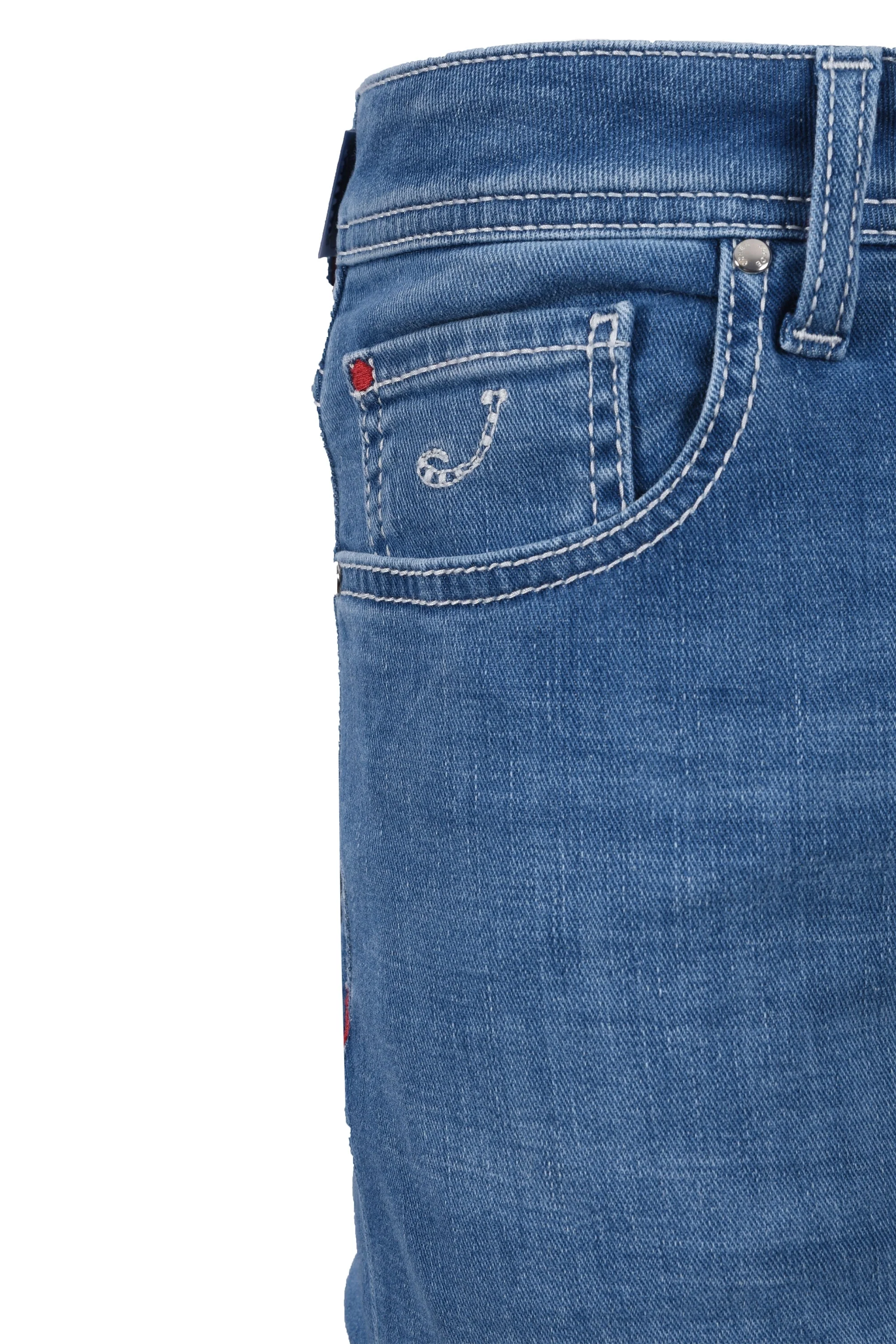 Jacob Cohen Bard Jeans Medium Blue - Image 4