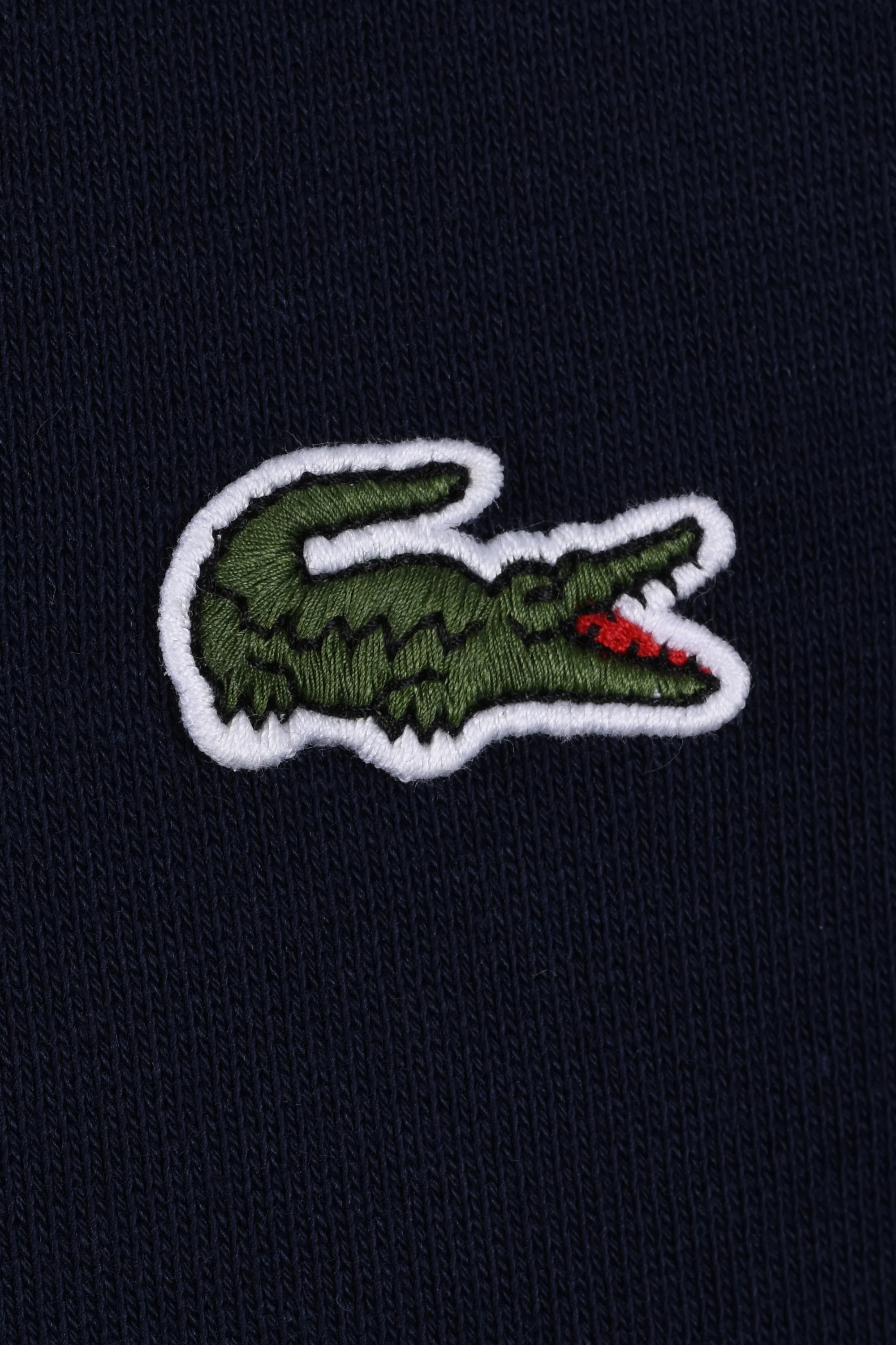Lacoste Crew Neck Sweatshirt Navy - Image 3