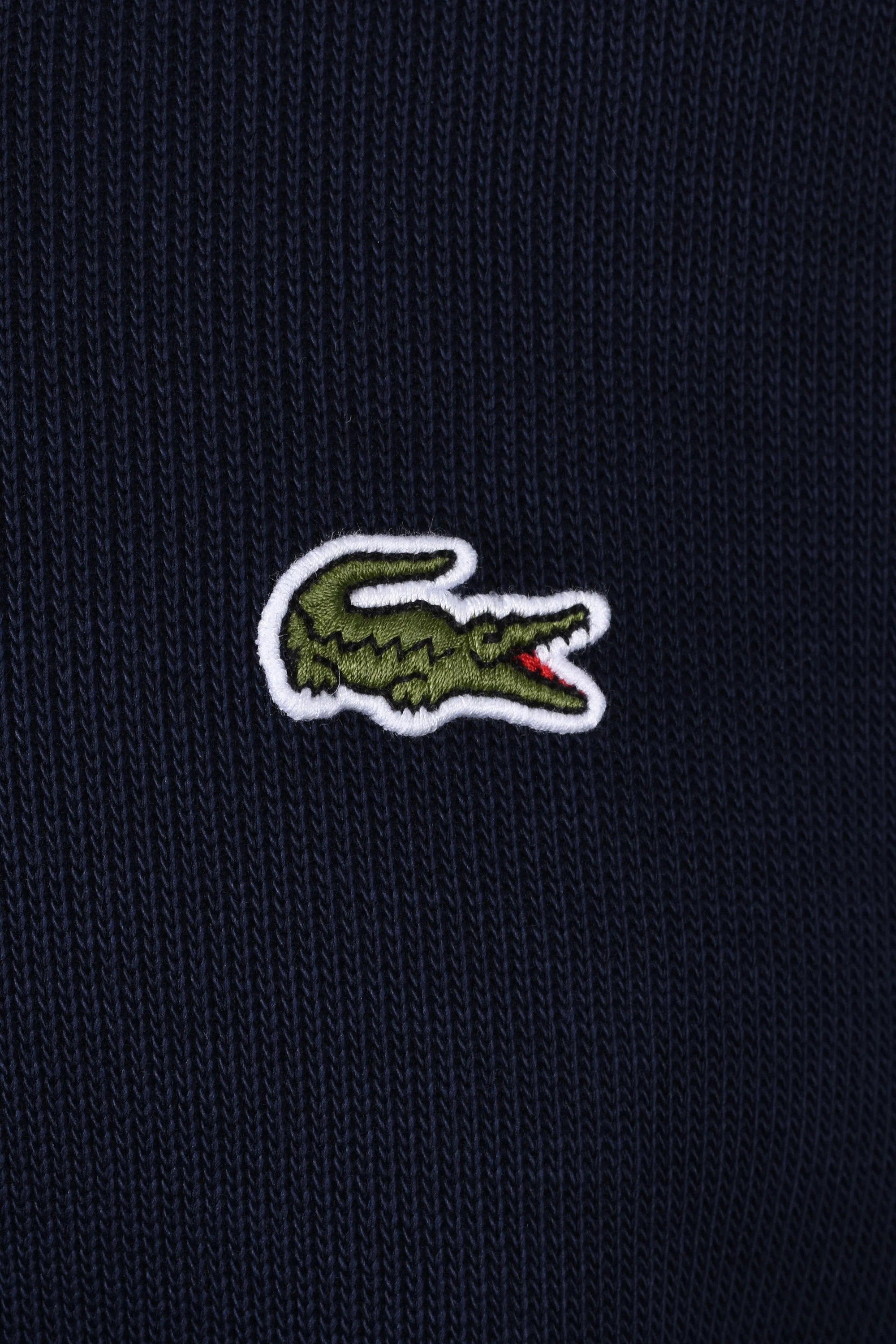 Lacoste Half Zip Sweatshirt Navy Blue - Image 3