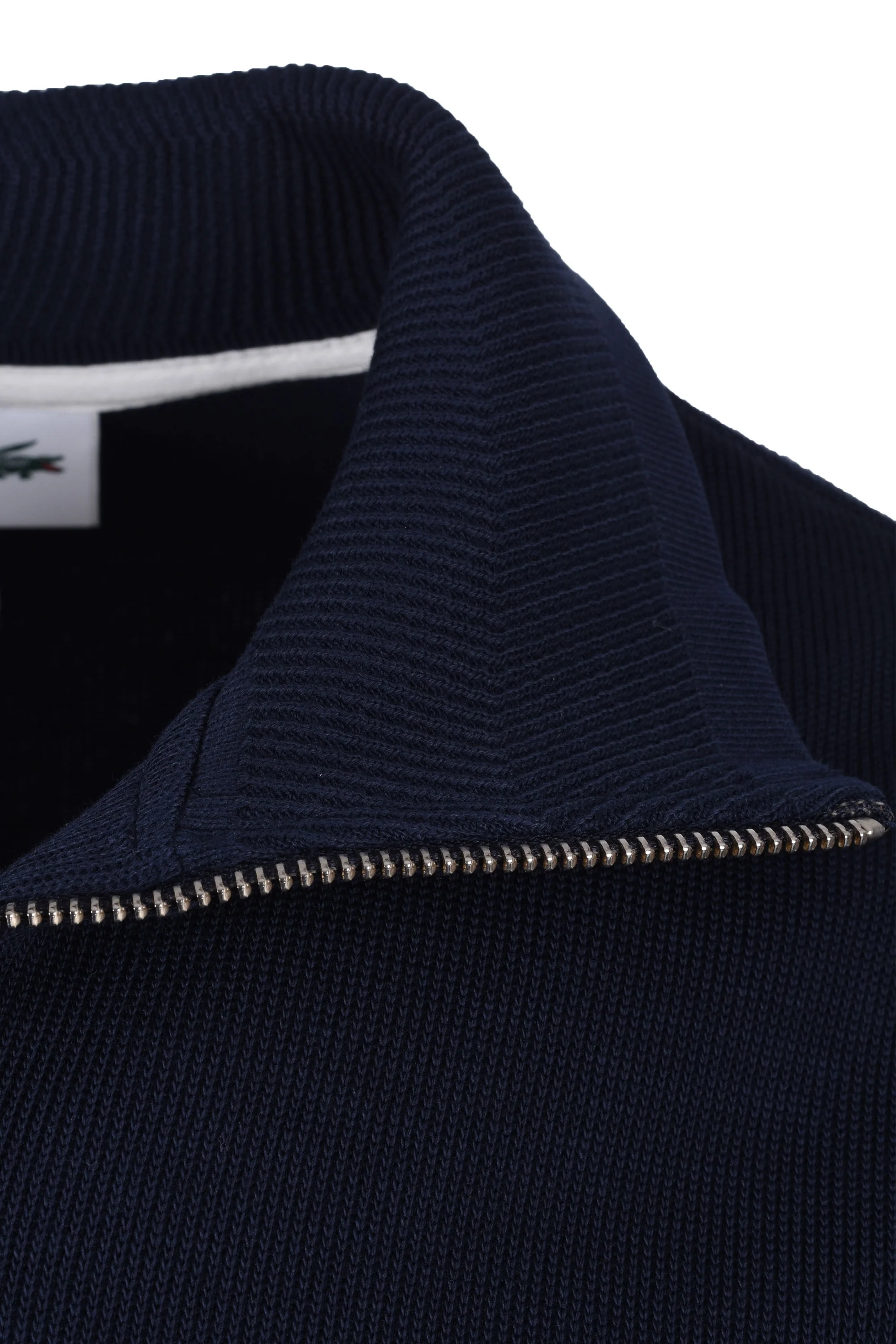Lacoste Half Zip Sweatshirt Navy Blue - Image 5