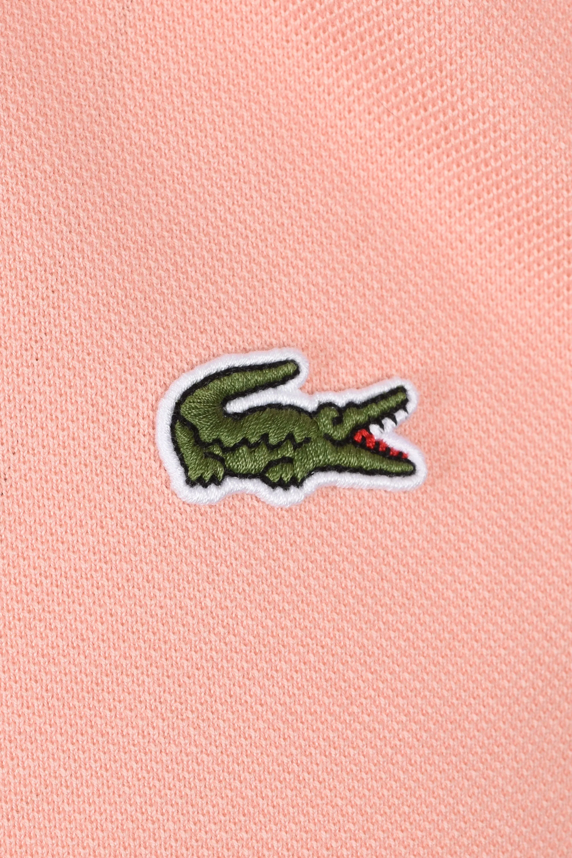 Lacoste L.12.12 Pique Cotton Polo Peach - Image 3