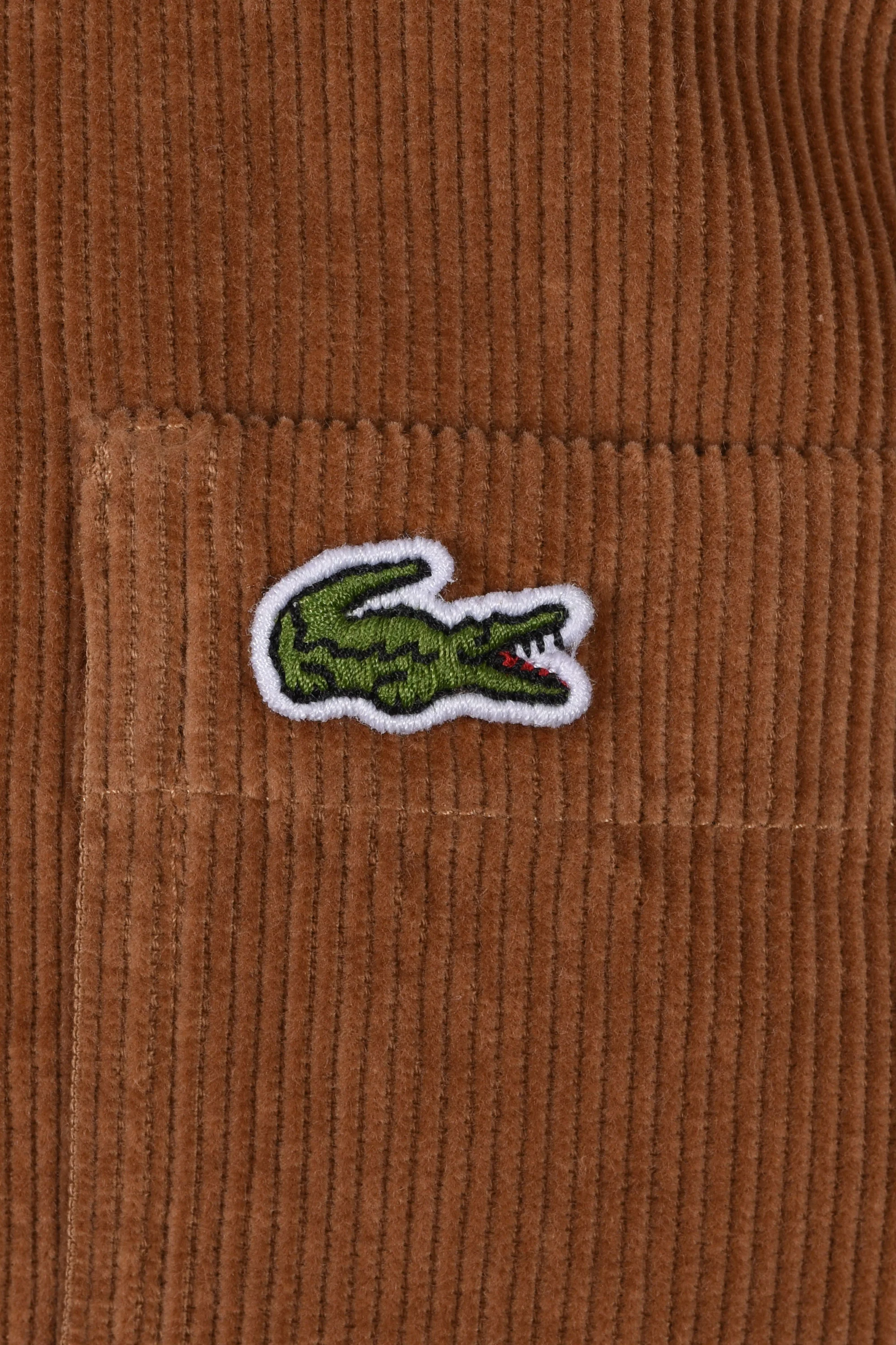 Lacoste Cord Shirt Tan - Image 3