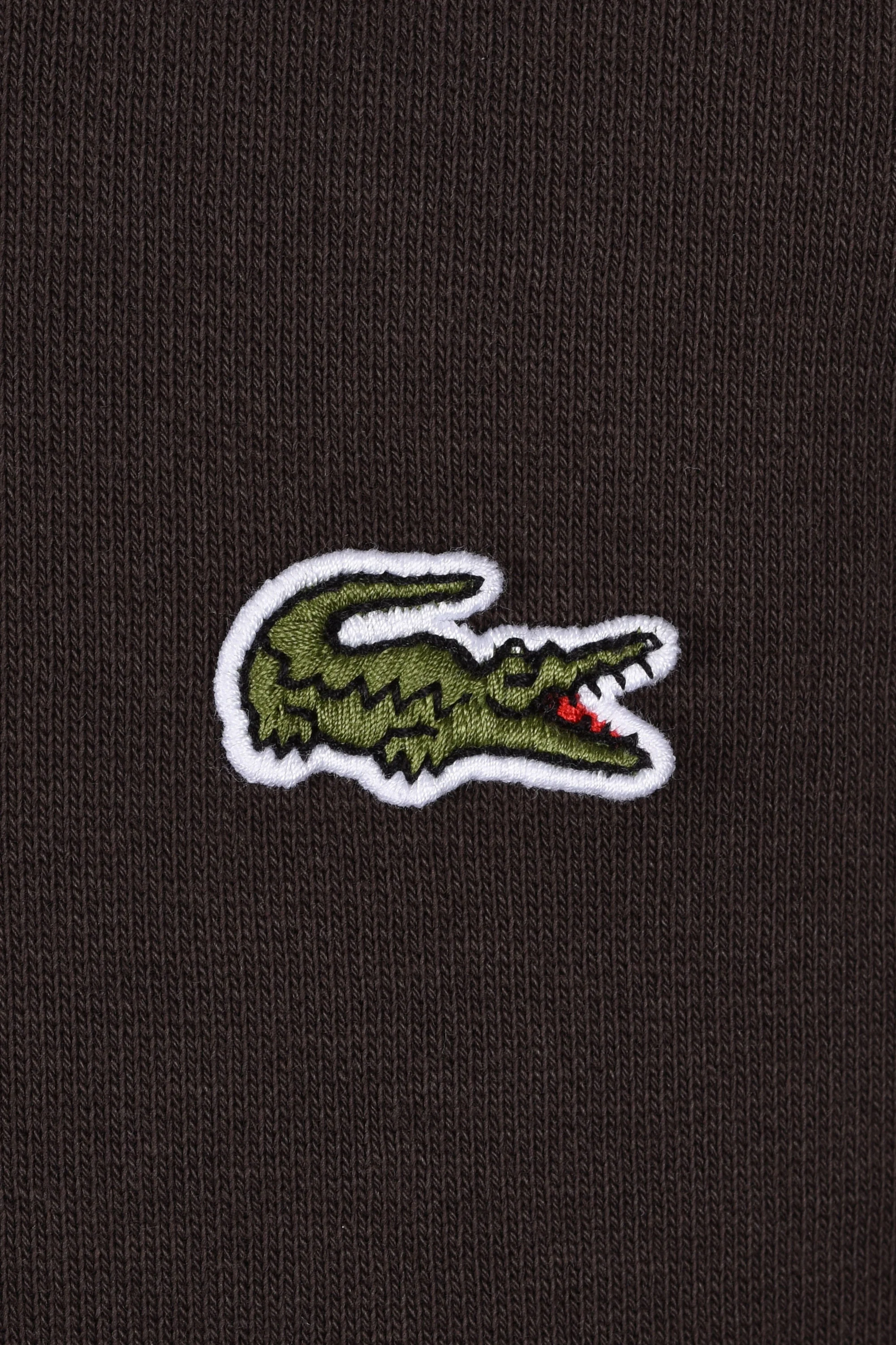 Lacoste Crew Neck Sweatshirt Brown - Image 2
