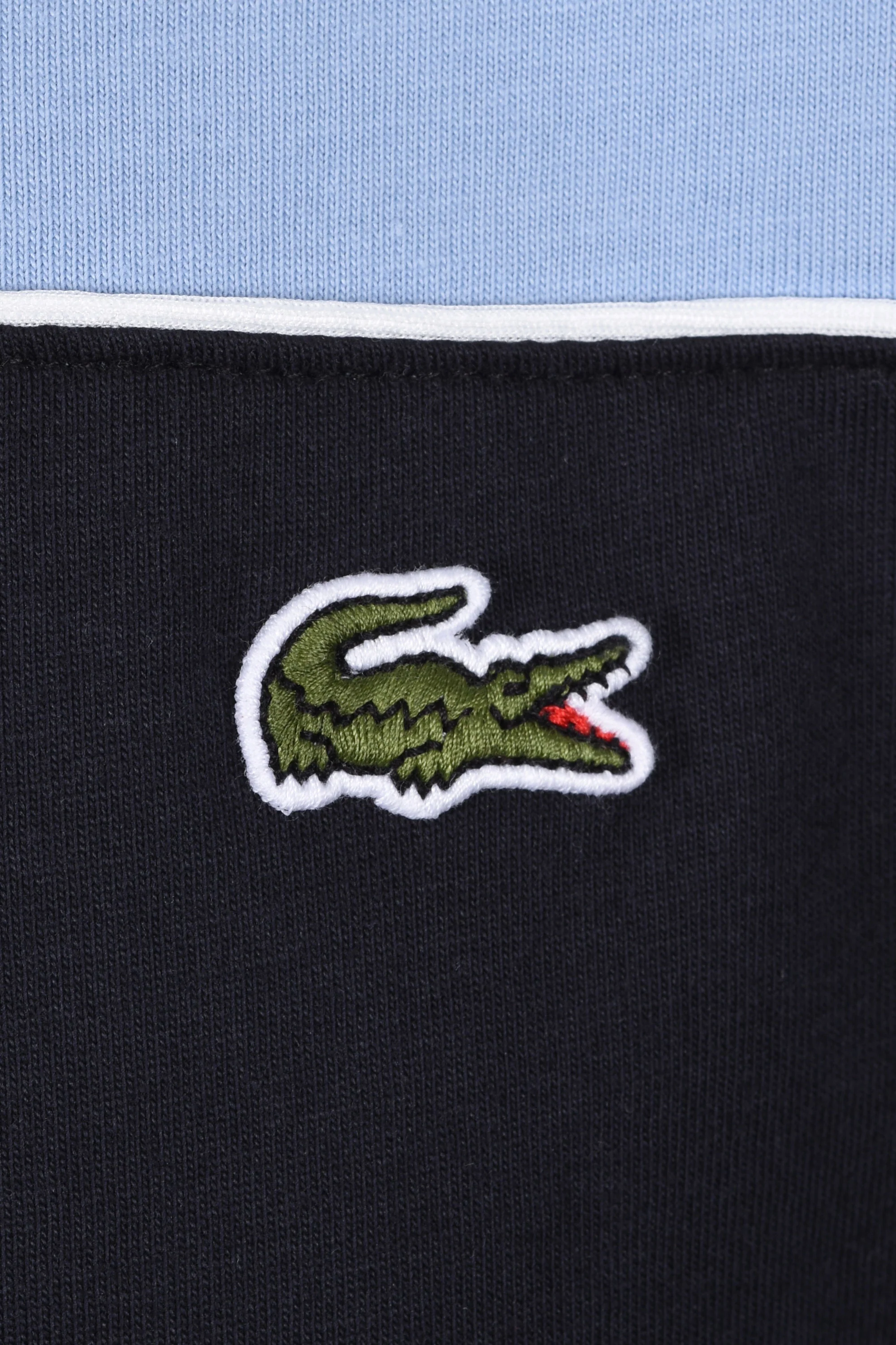 LACOSTE CREW NECK T-SHIRT BLUE/NAVY - Image 3