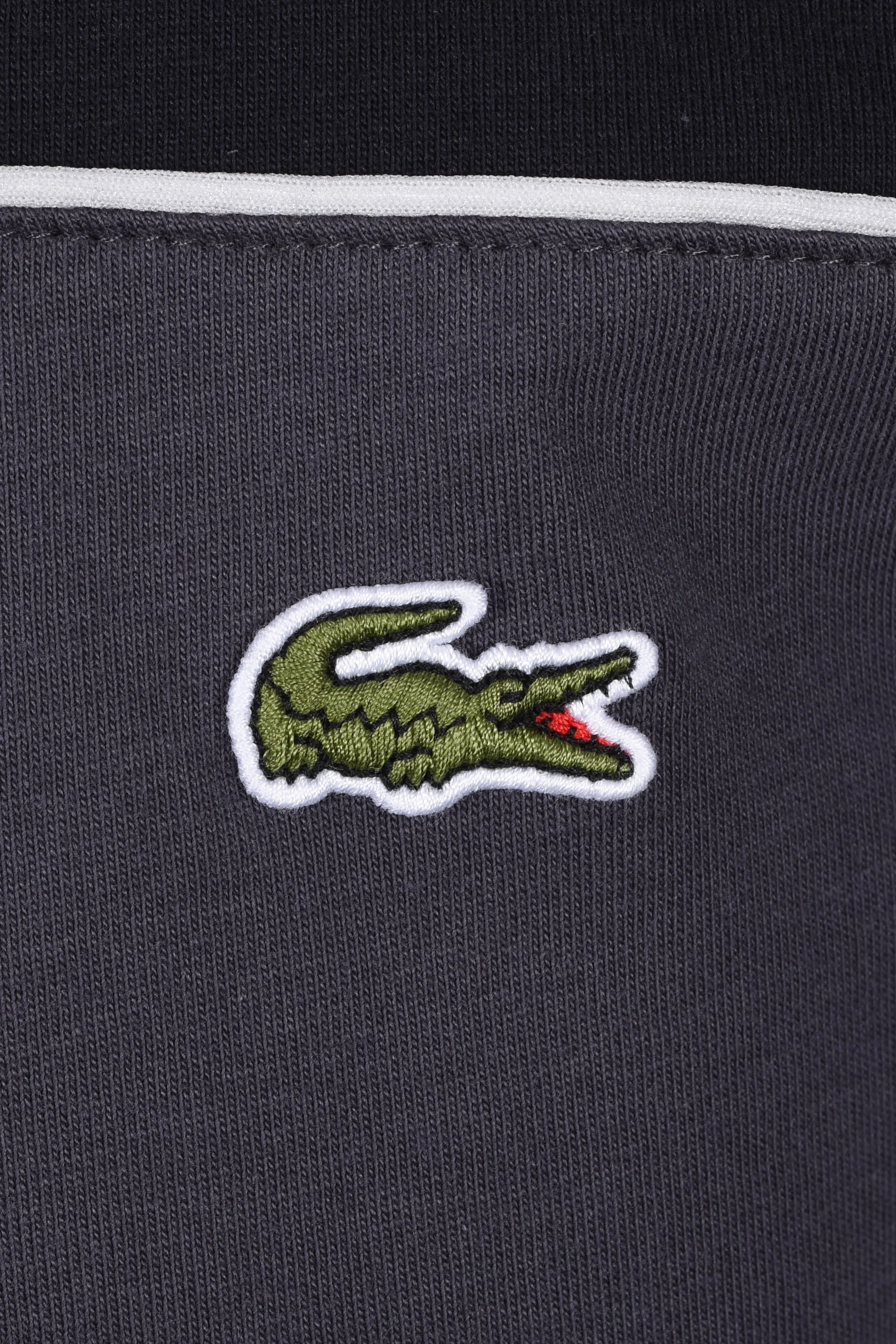 LACOSTE CREW NECK T-SHIRT NAVY/GREY - Image 3