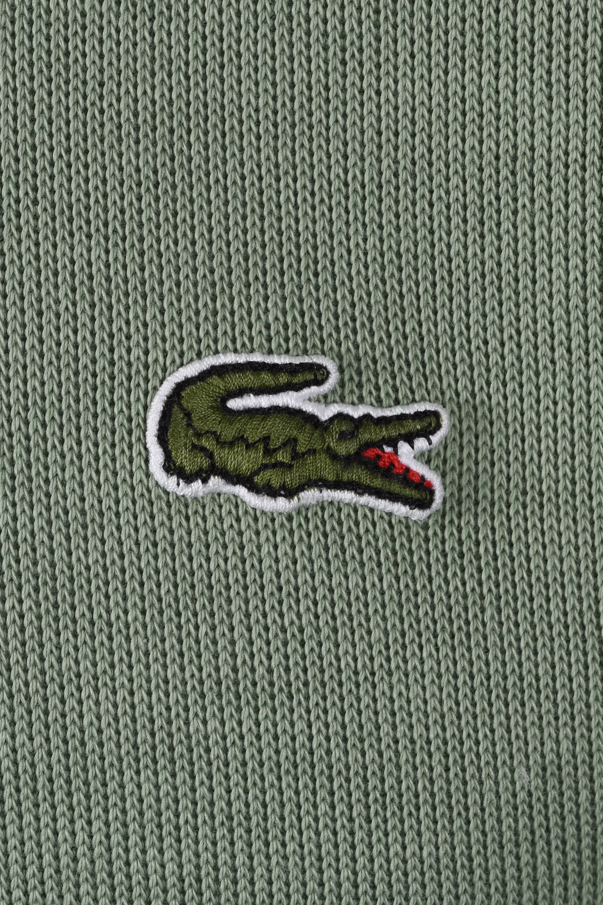 Lacoste Half Zip Sweatshirt Thyme - Image 3