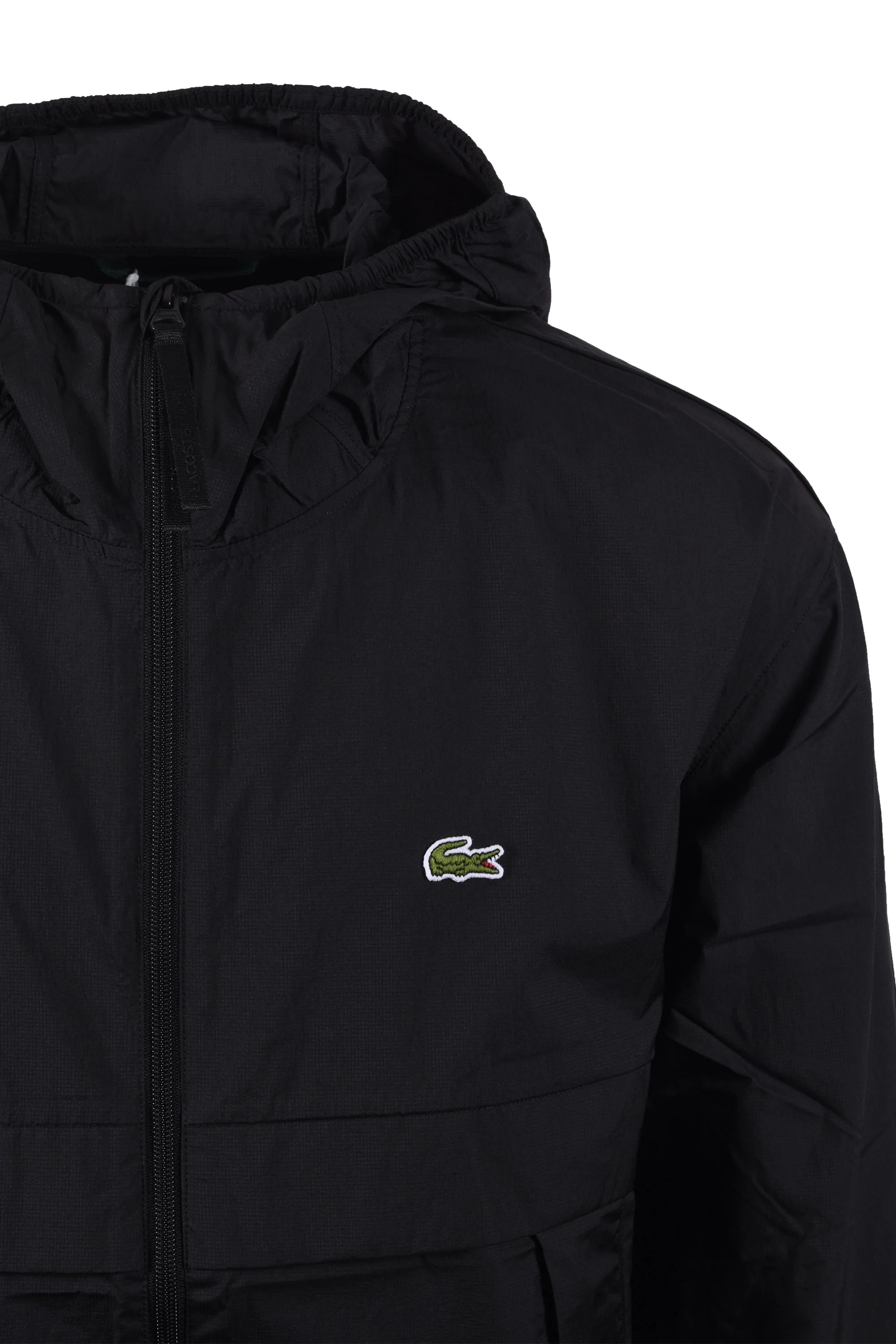 LACOSTE LIGHTWEIGHT JACKET BLACK - Image 4