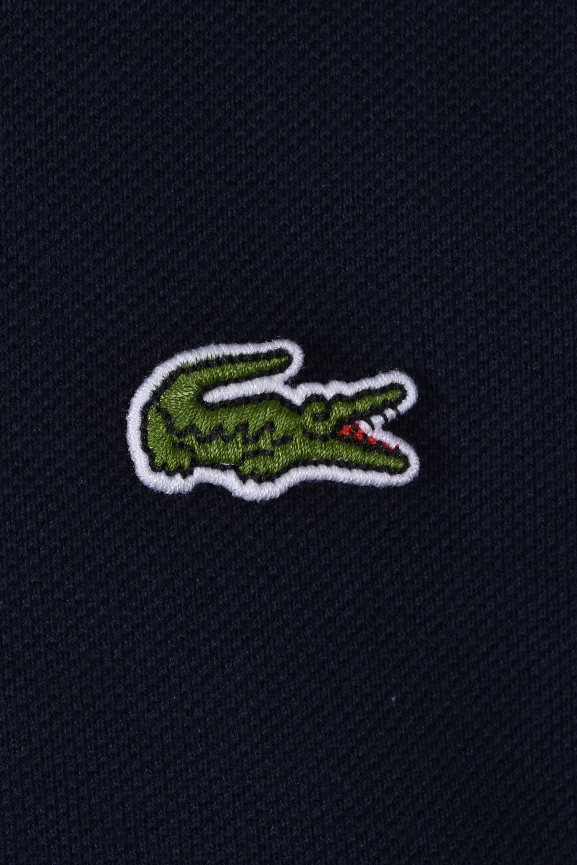 Lacoste Made In France Classic Fit T-Shirt Midnight Blue - Image 3